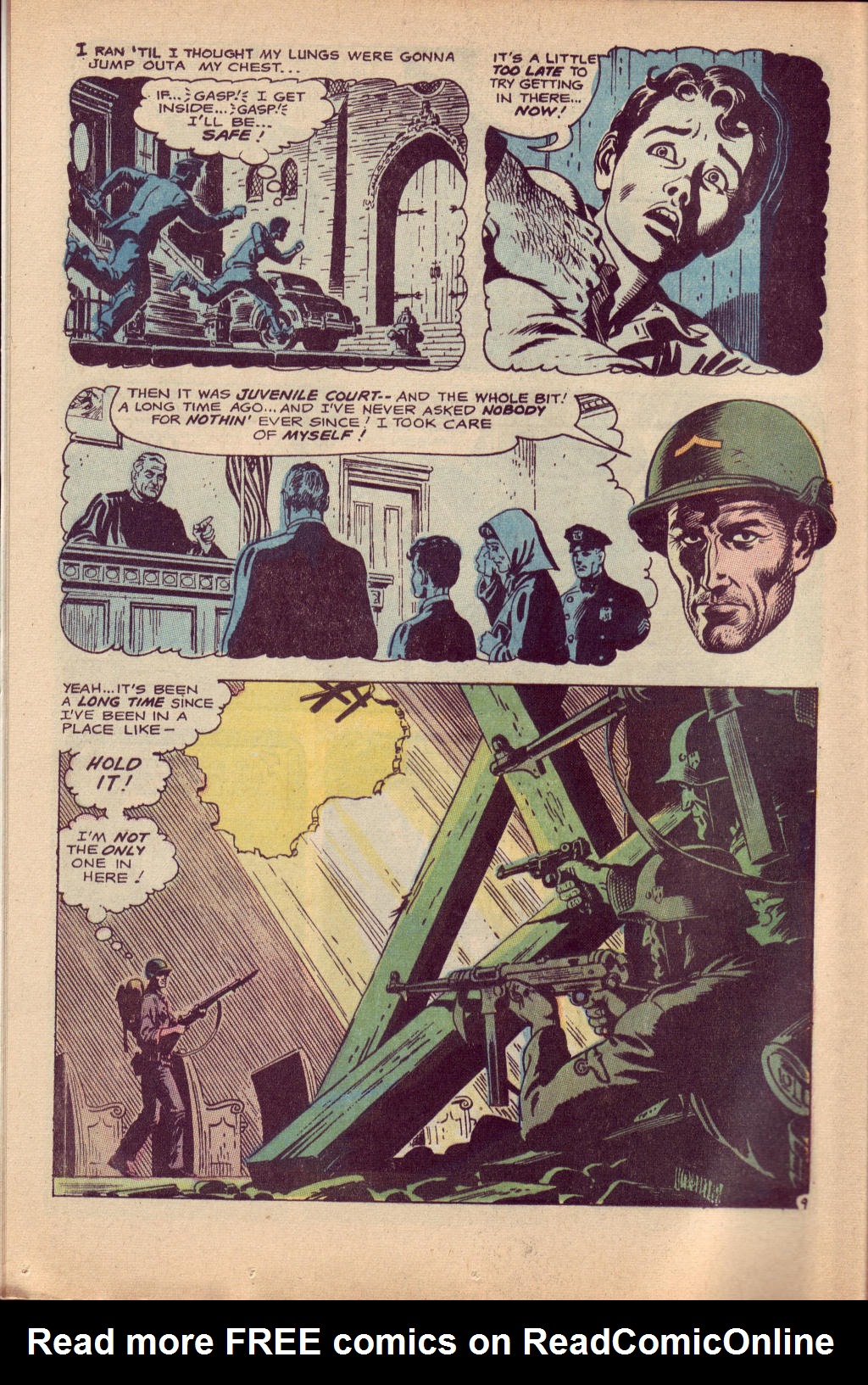 Read online Our Army at War (1952) comic -  Issue #214 - 12