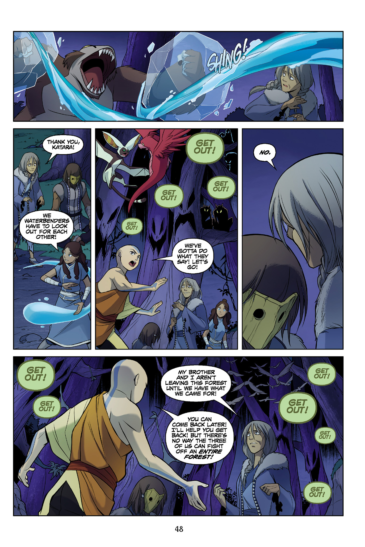Read online Nickelodeon Avatar: The Last Airbender - The Search comic -  Issue # Part 3 - 49