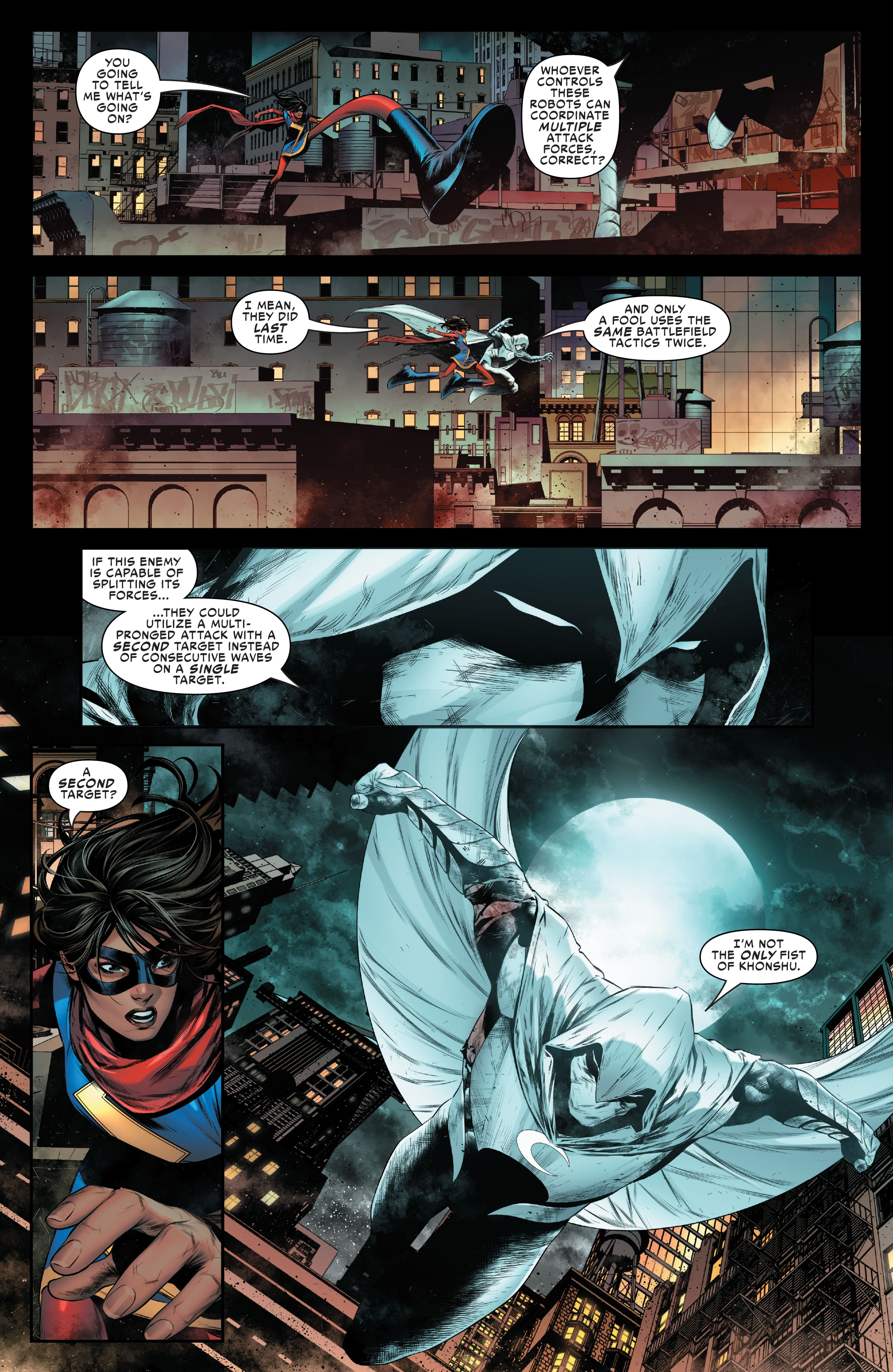 Read online Ms. Marvel & Moon Knight comic -  Issue #1 - 19