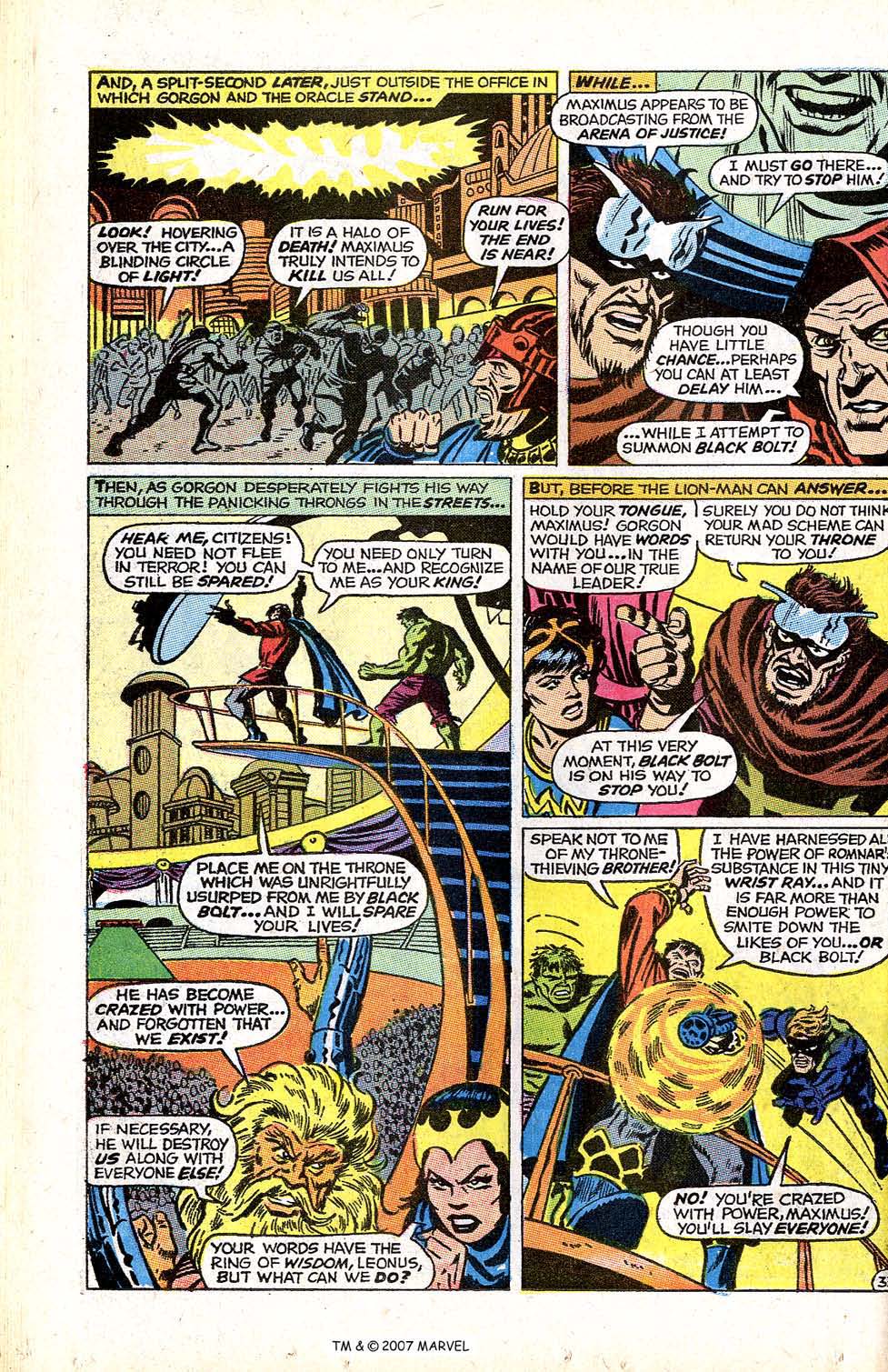 Read online The Incredible Hulk (1968) comic -  Issue # _Annual 1968 - 40