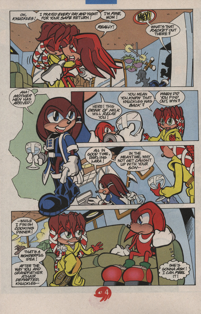 Read online Knuckles the Echidna comic -  Issue #16 - 8