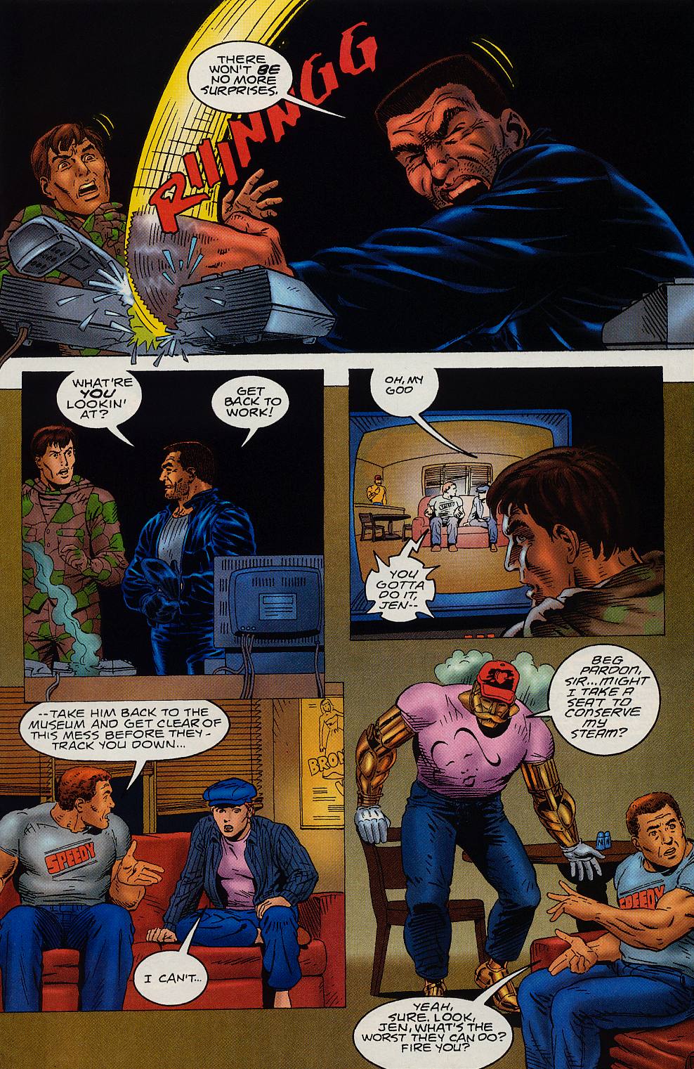 Read online Neil Gaiman's Mr. Hero - The Newmatic Man (1995) comic -  Issue #2 - 19