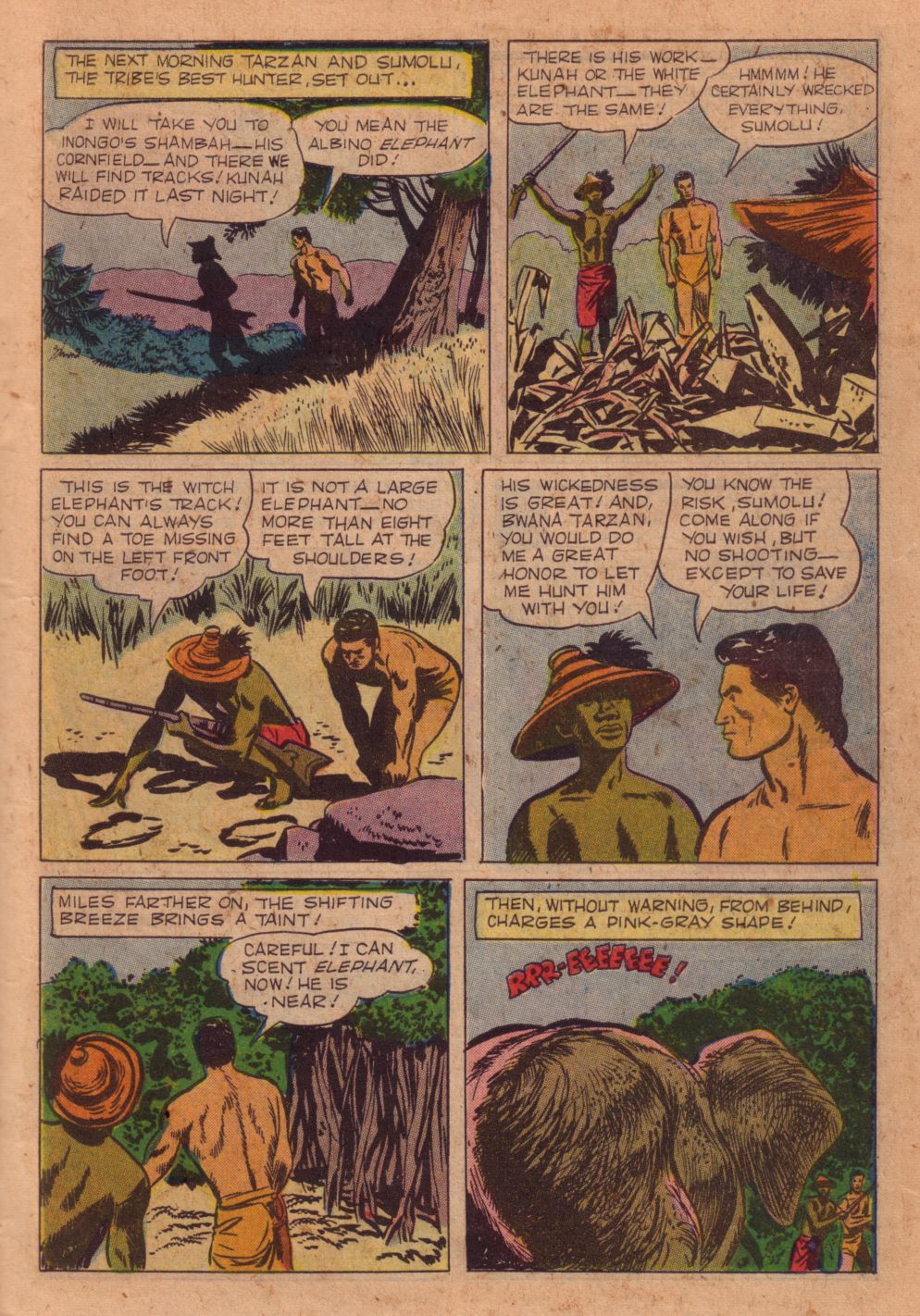 Read online Tarzan (1948) comic -  Issue #102 - 7