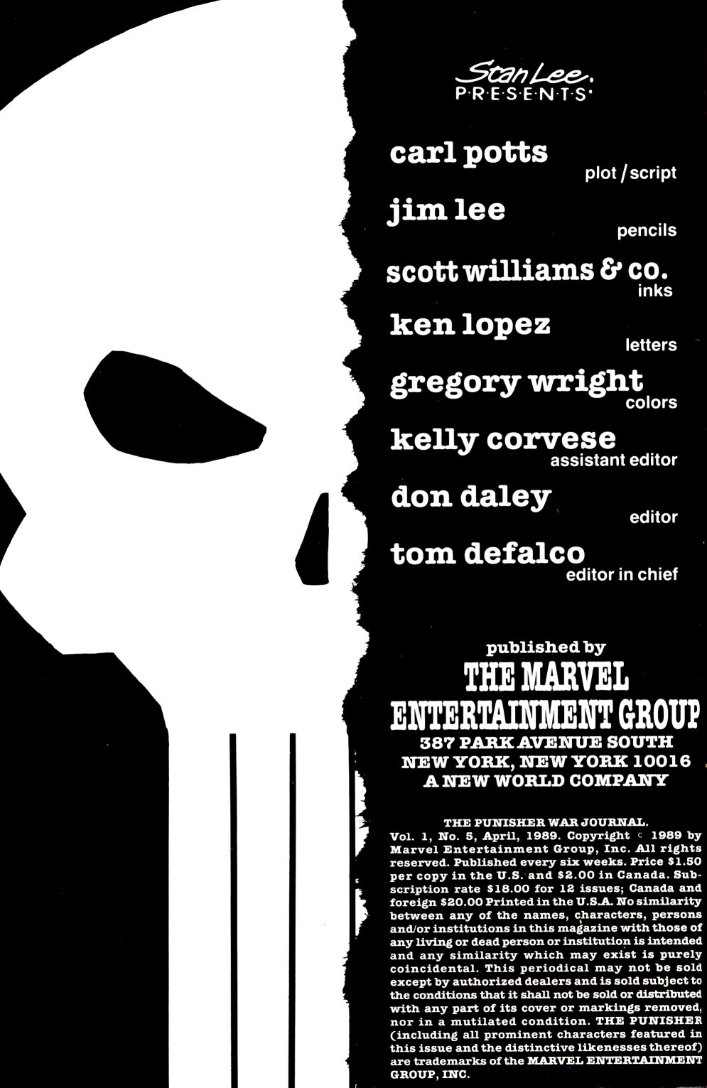 Read online The Punisher War Journal comic -  Issue #5 - 2