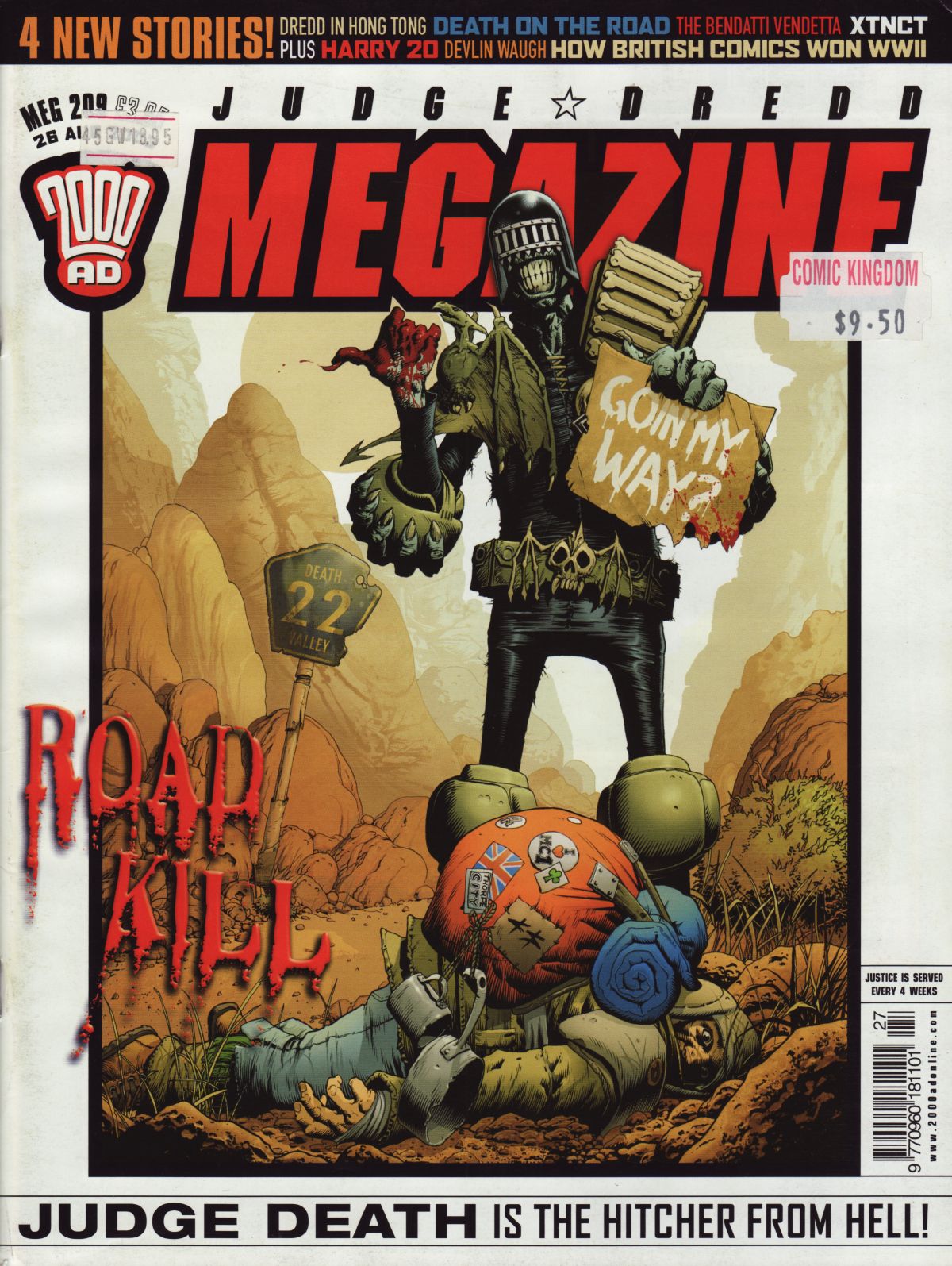 Judge Dredd Megazine (Vol. 5) issue 209 - Page 1