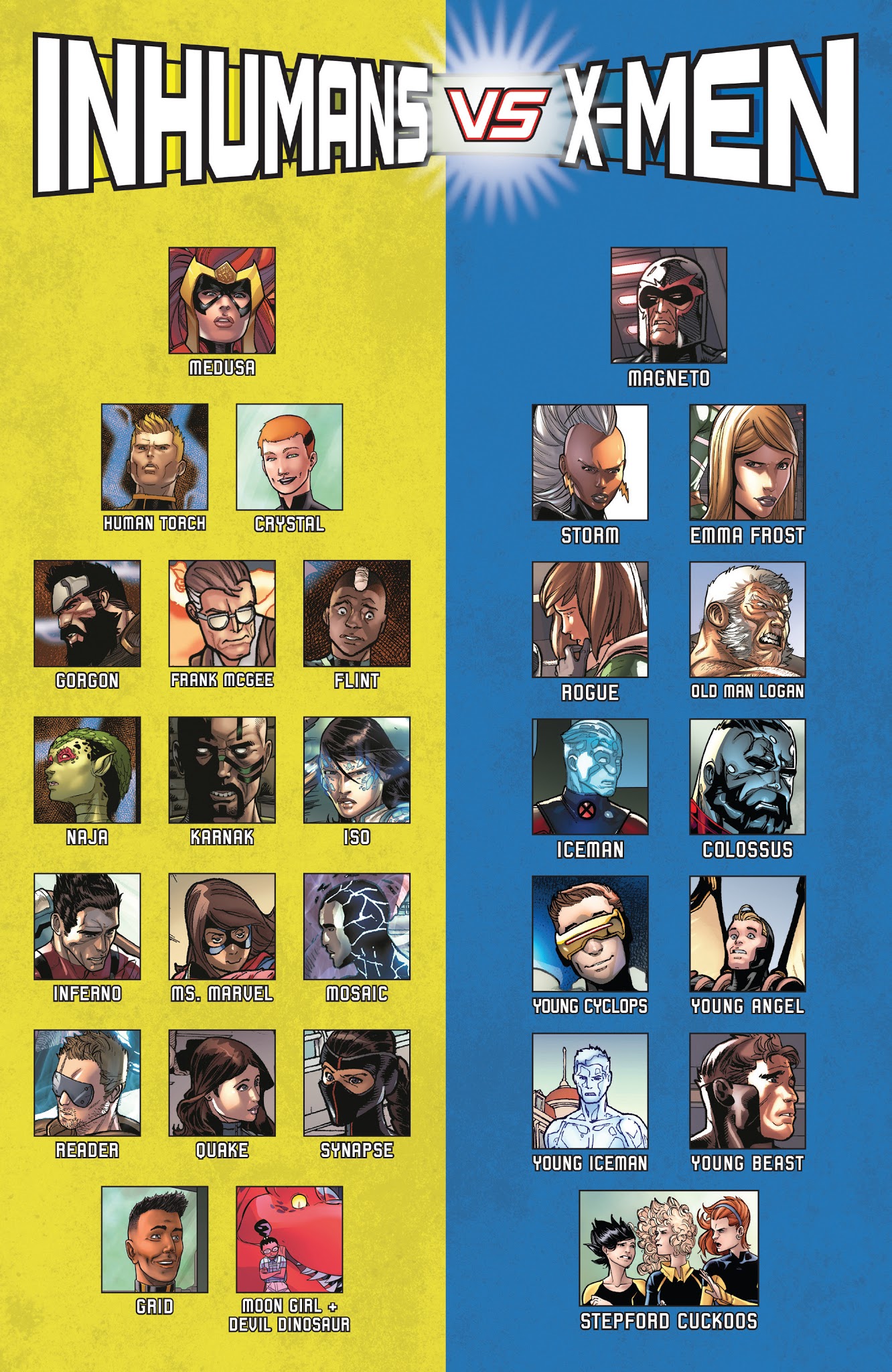 Read online Inhumans Vs. X-Men comic -  Issue # _TPB - 136