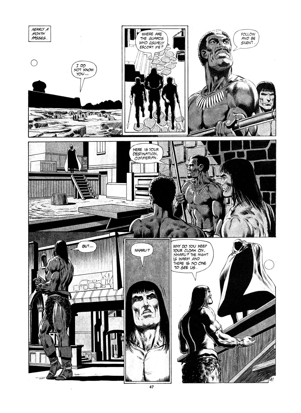 The Savage Sword Of Conan issue 149 - Page 47