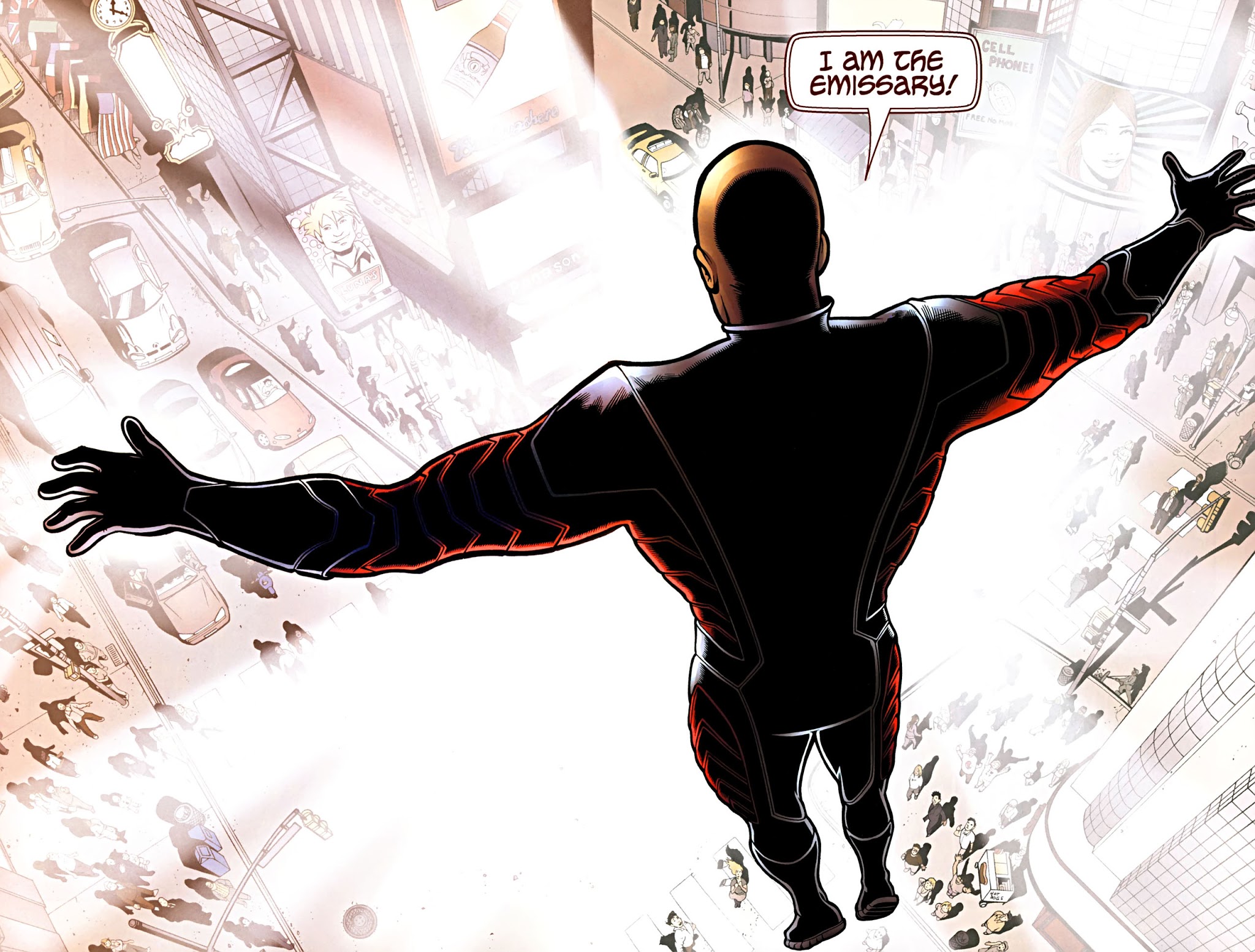 Read online Emissary comic -  Issue #1 - 8