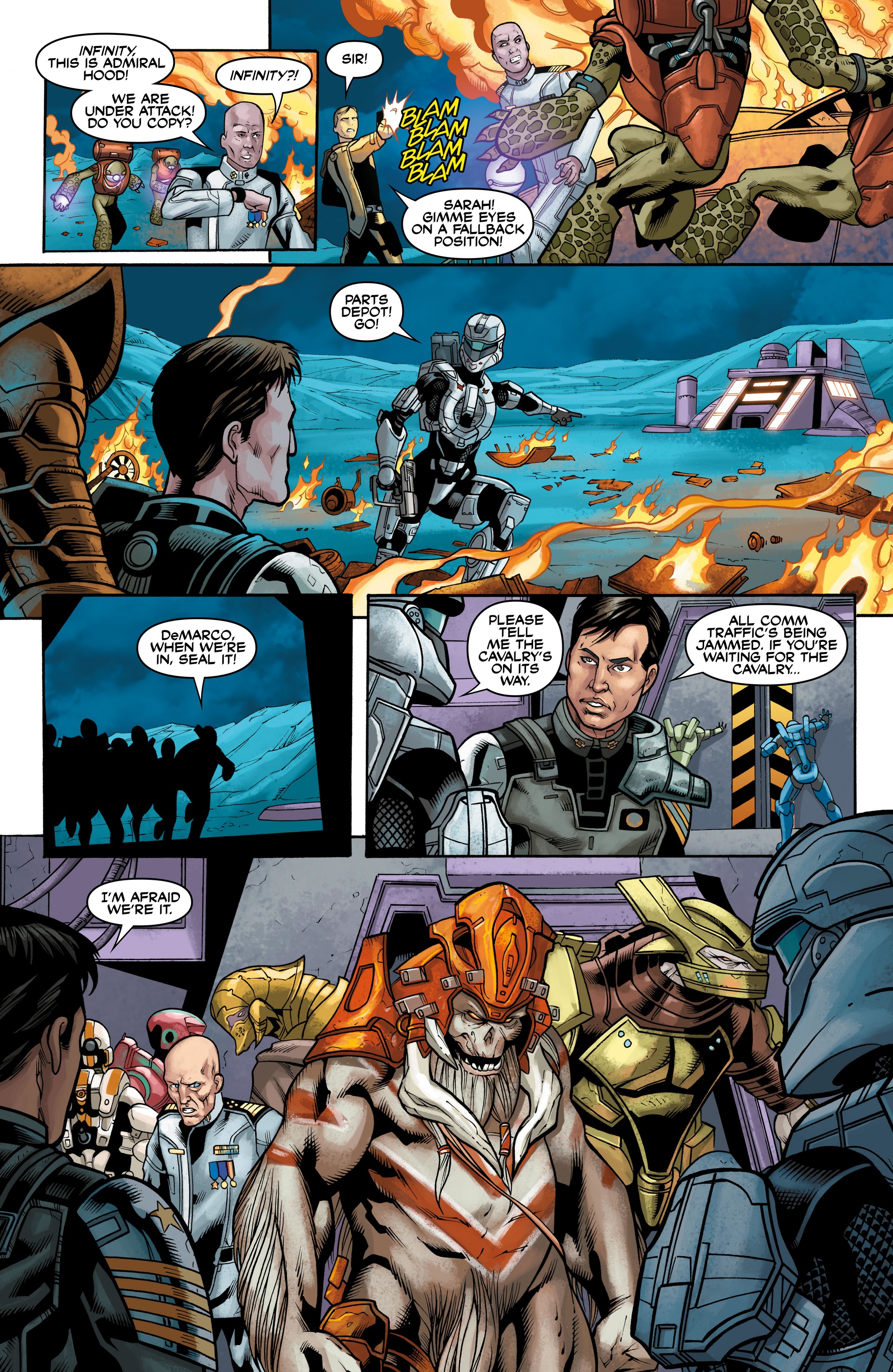 Read online Halo: Initiation and Escalation comic -  Issue # TPB (Part 2) - 4