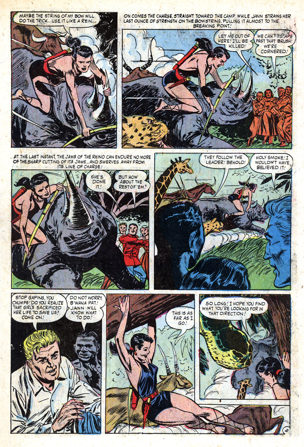 Read online Jungle Tales comic -  Issue #1 - 6