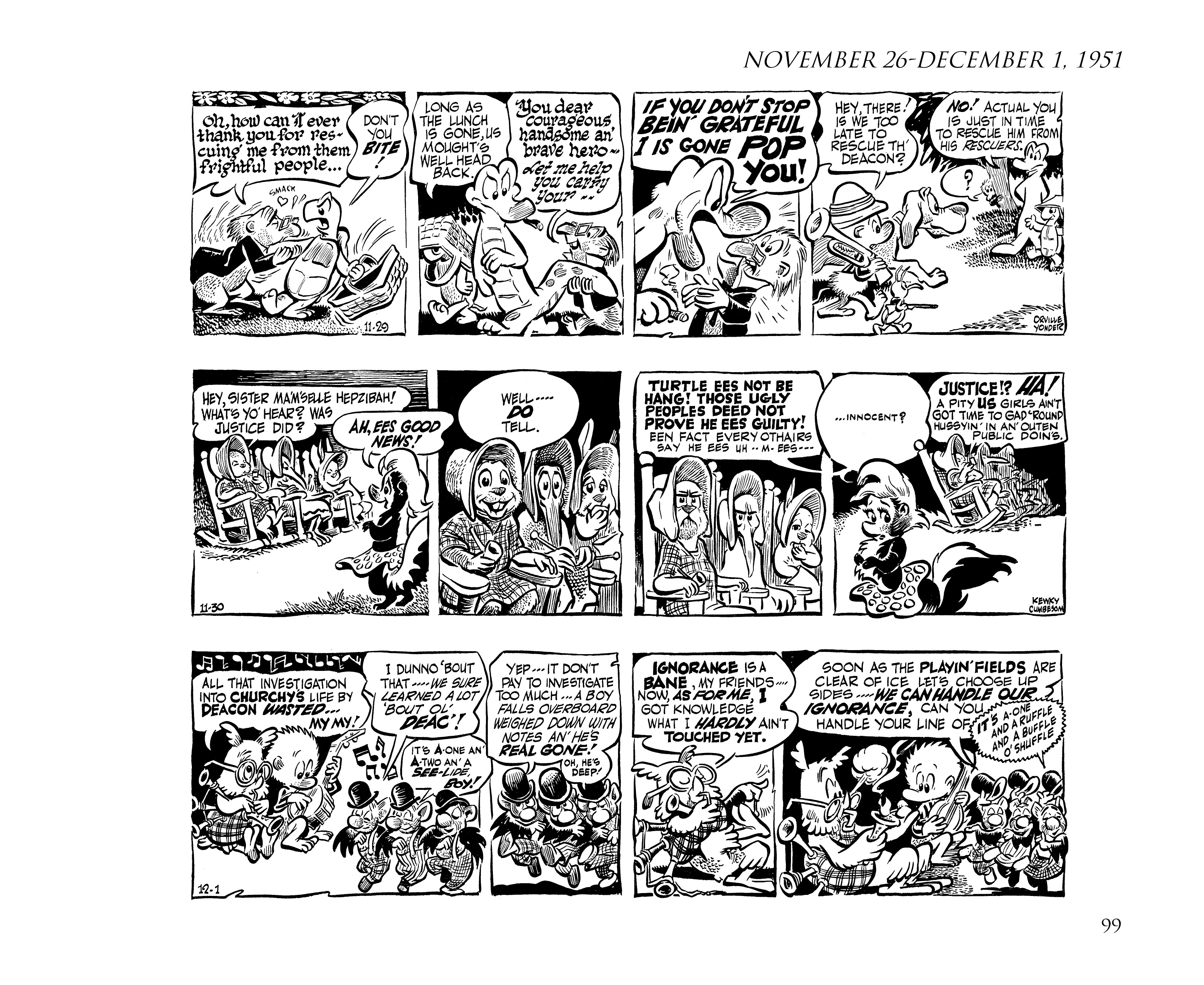 Read online Pogo by Walt Kelly: The Complete Syndicated Comic Strips comic -  Issue # TPB 2 (Part 2) - 17