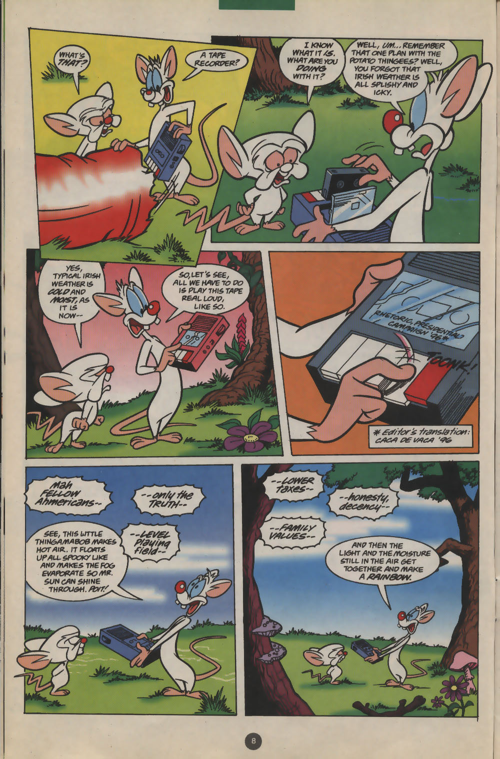 Read online Pinky and The Brain comic -  Issue #4 - 7