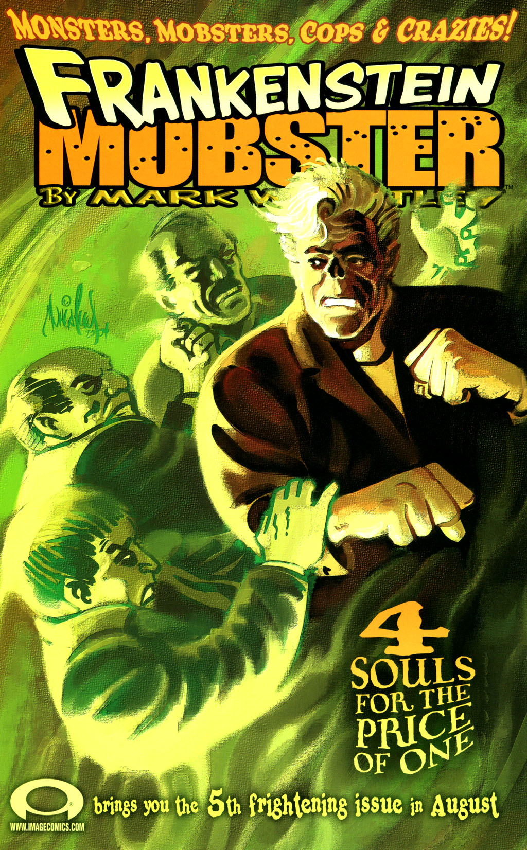 Read online Frankenstein Mobster comic -  Issue #4 - 35