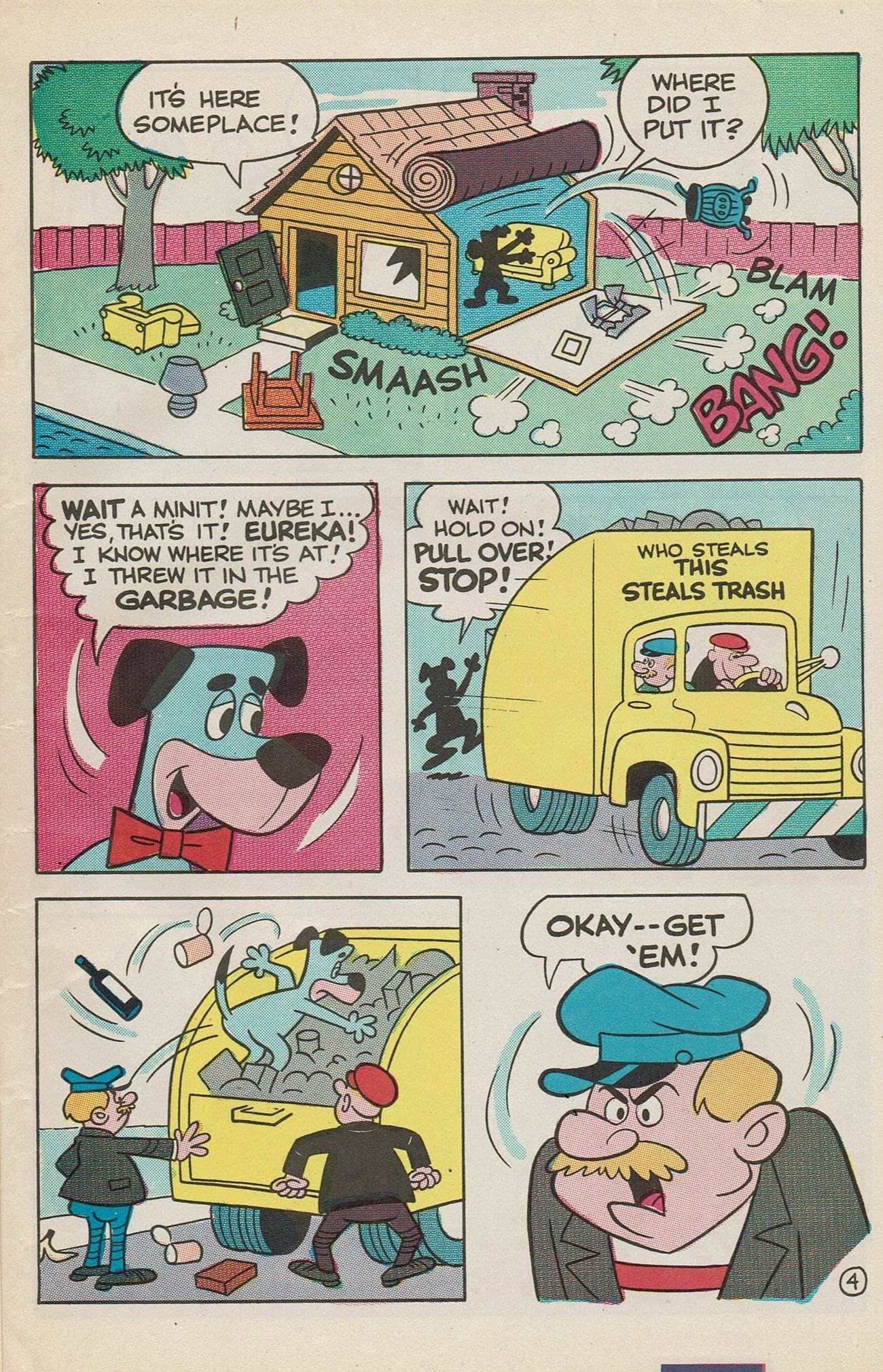 Read online Huckleberry Hound / Quick Draw McGraw Giant Size Flip Book comic -  Issue # Full - 40