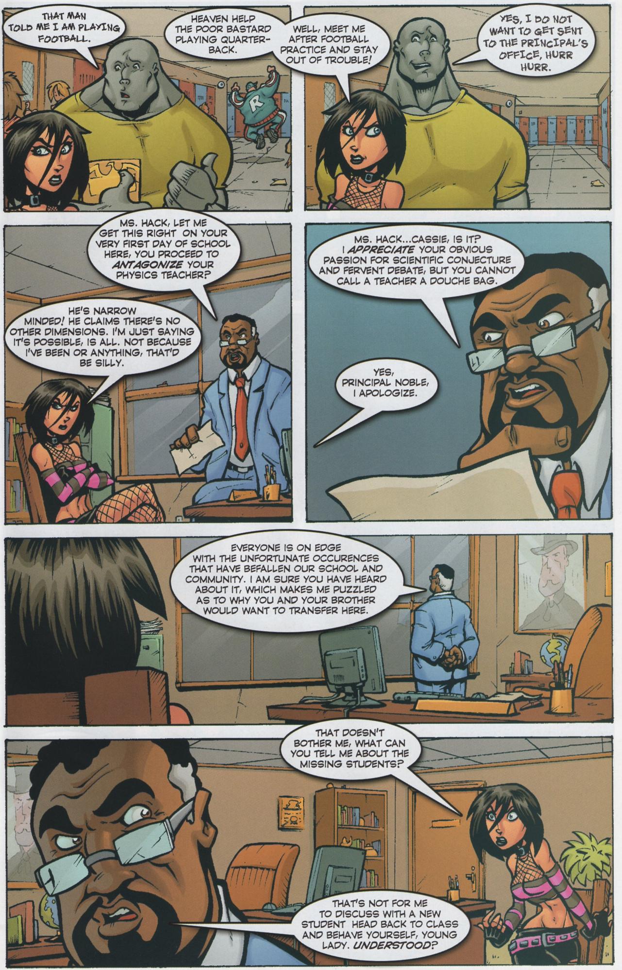 Read online Hack/Slash Meets Zombies vs. Cheerleaders comic -  Issue # Full - 13