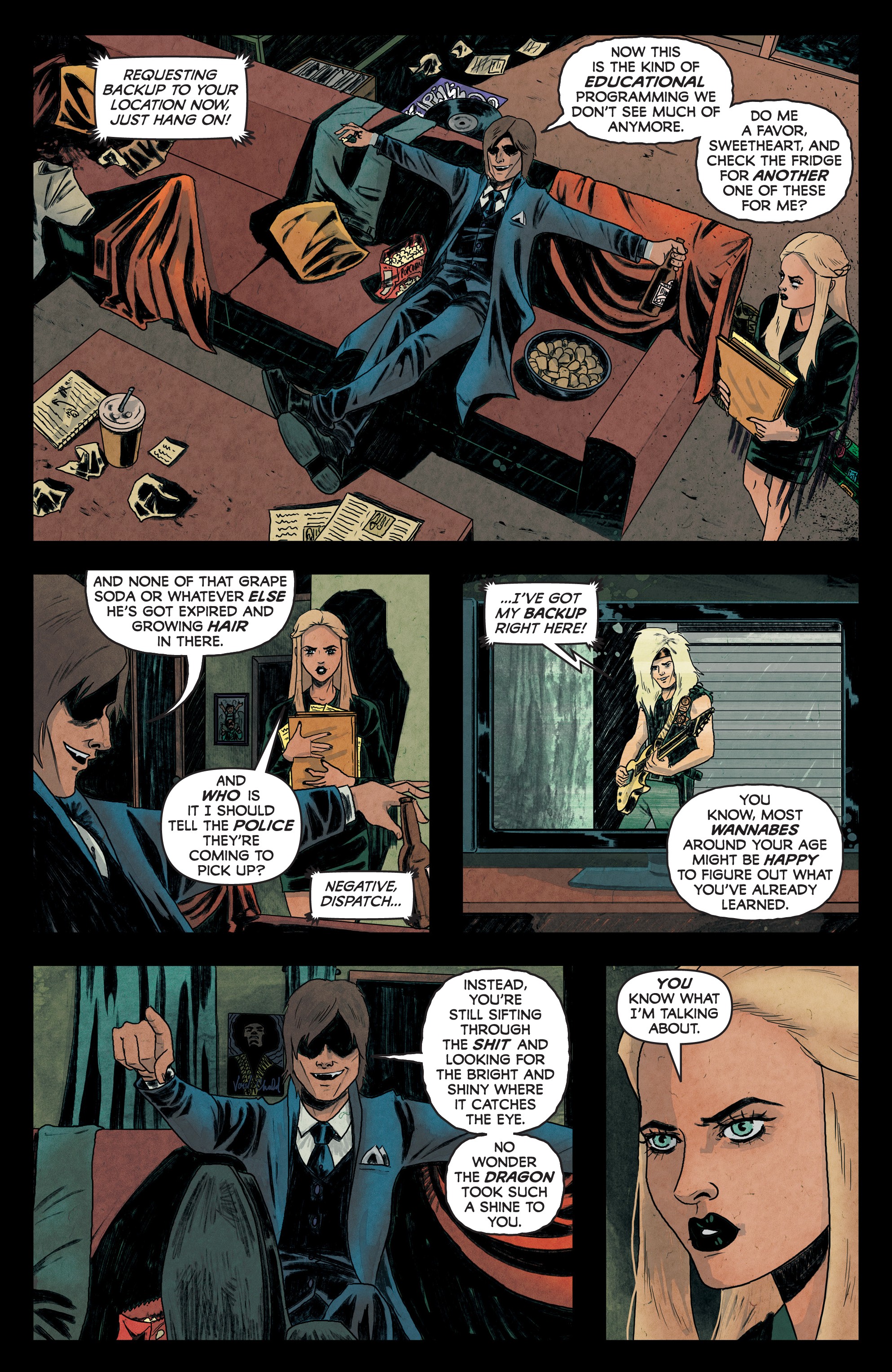 Read online Rockstars comic -  Issue #9 - 12