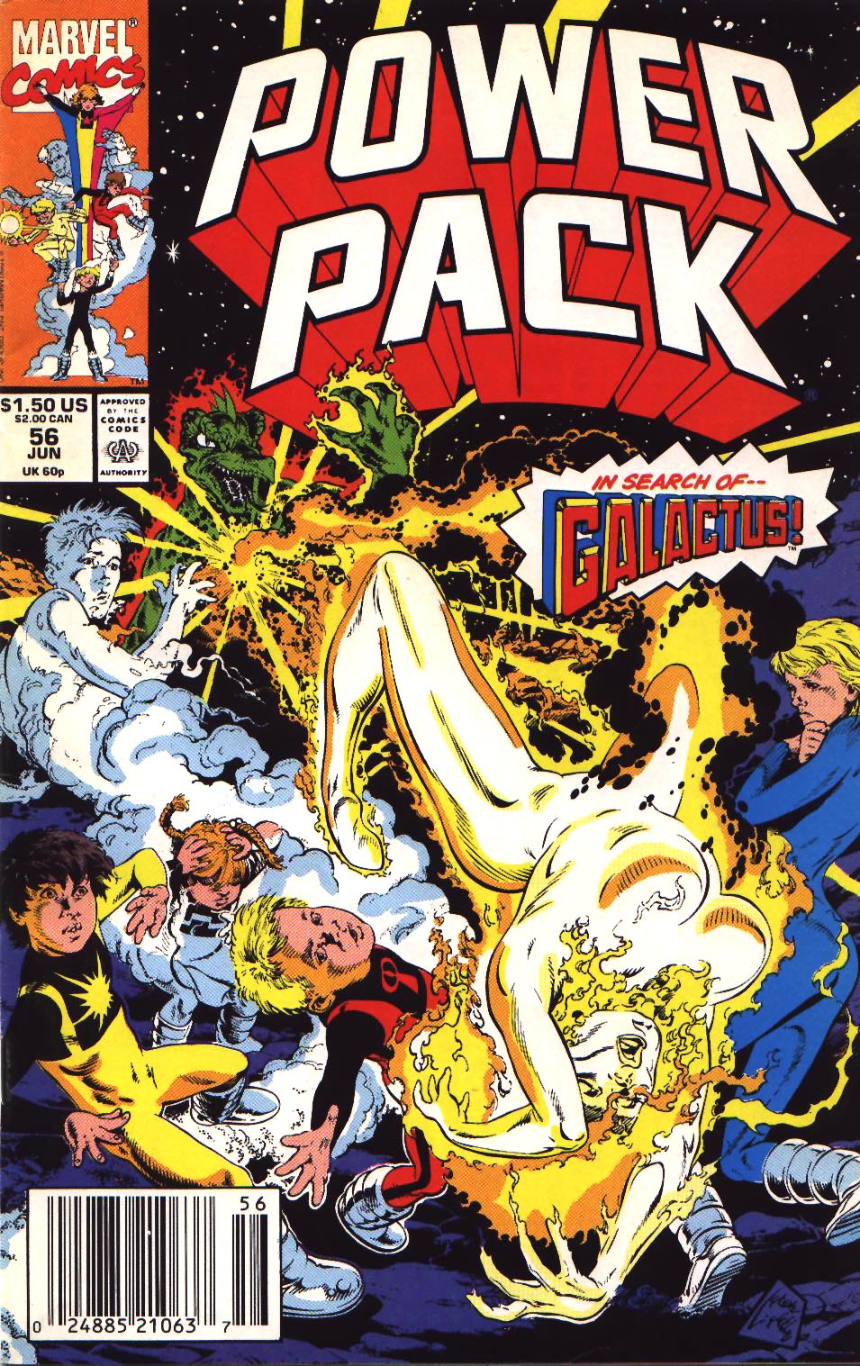 Read online Power Pack (1984) comic -  Issue #56 - 1