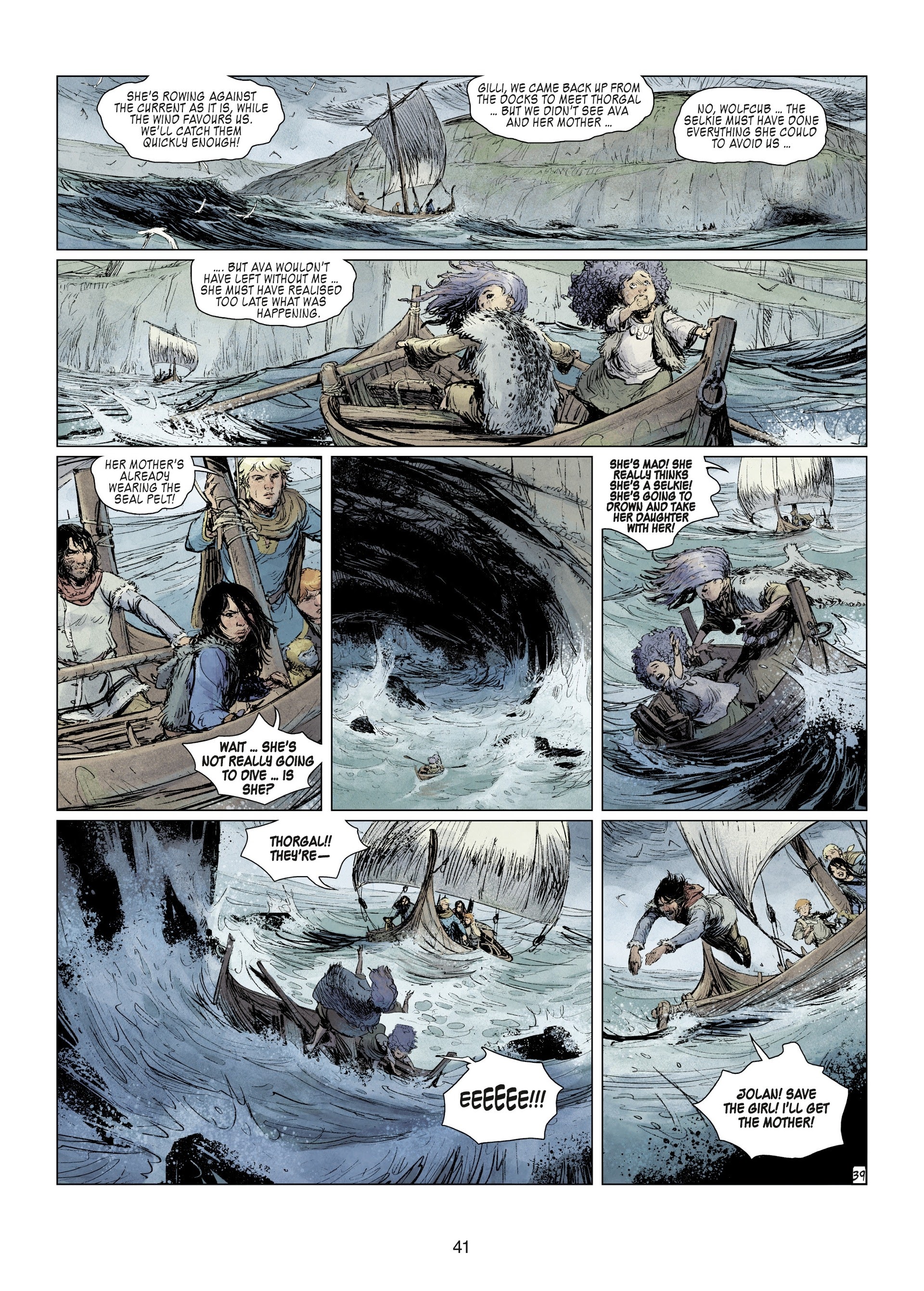 Read online Thorgal comic -  Issue #30 - 43