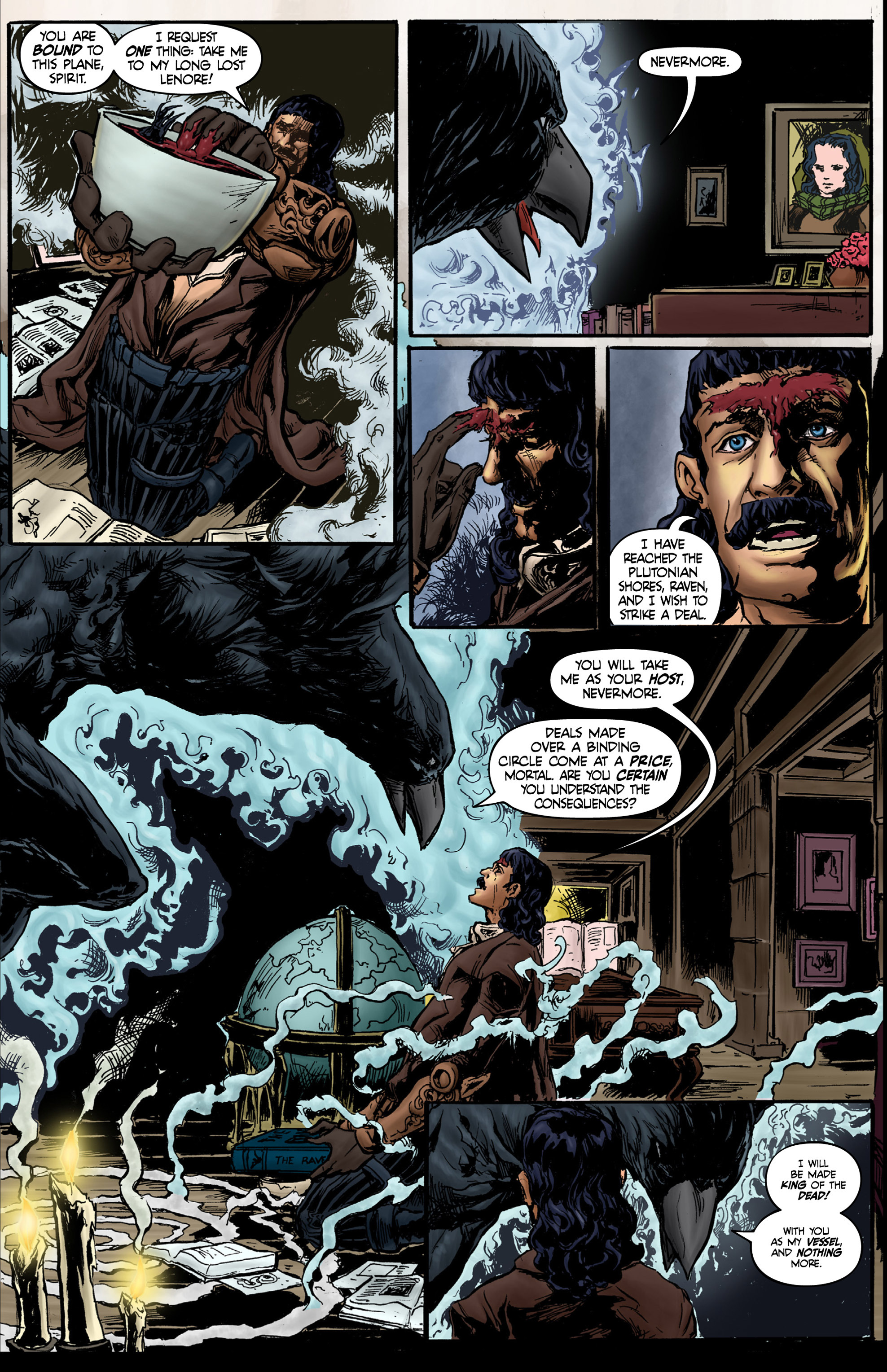 Read online Raven Nevermore comic -  Issue #7 - 5