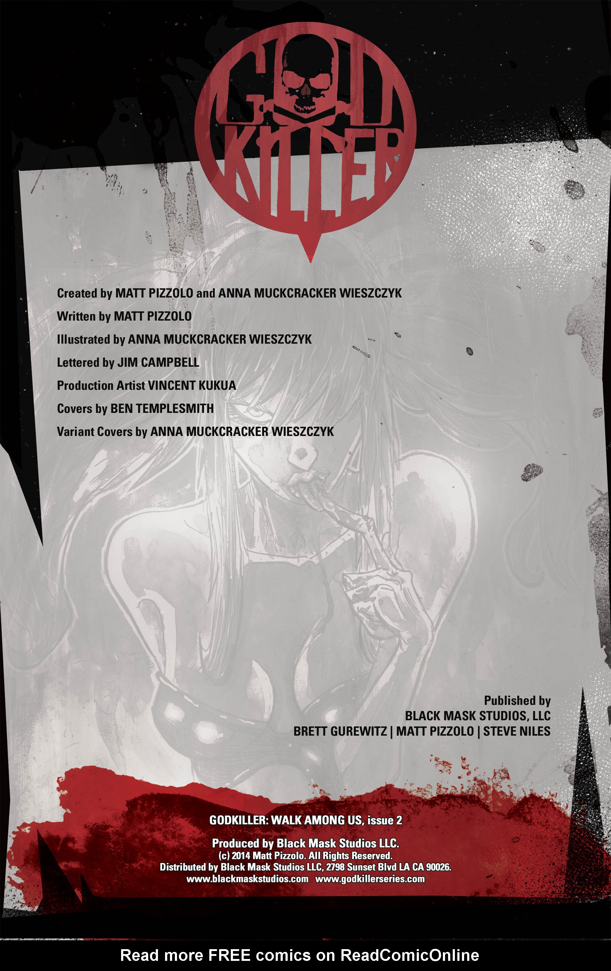 Read online Godkiller: Walk Among Us comic -  Issue #2 - 2