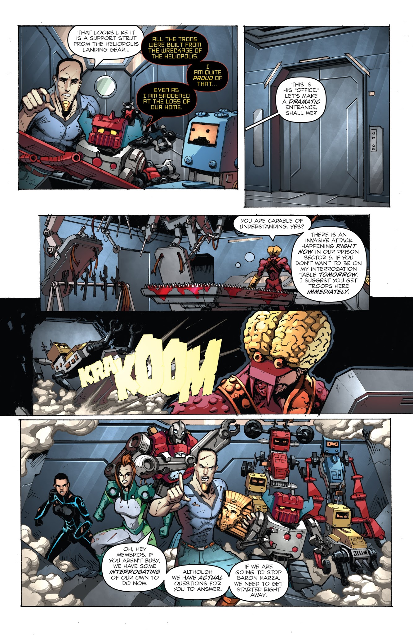 Read online Micronauts: Wrath of Karza comic -  Issue #3 - 22