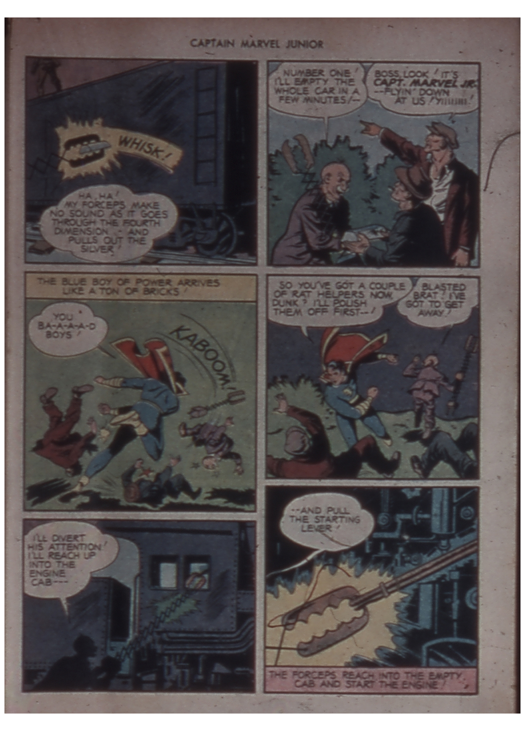 Read online Captain Marvel, Jr. comic -  Issue #11 - 27