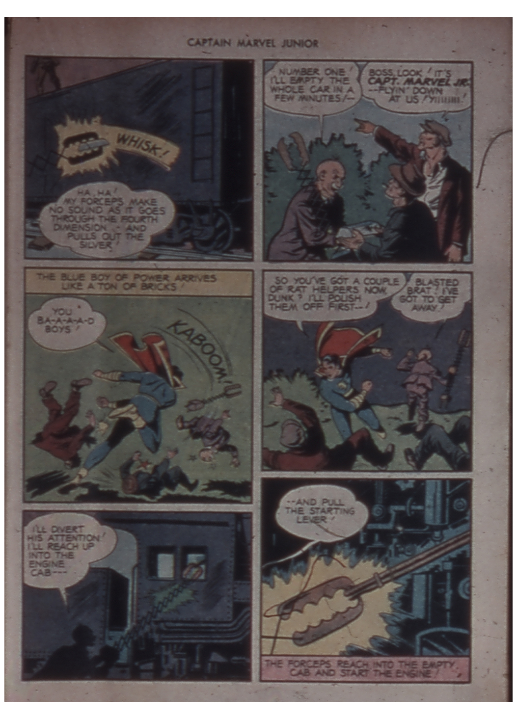 Read online Captain Marvel, Jr. comic -  Issue #11 - 27