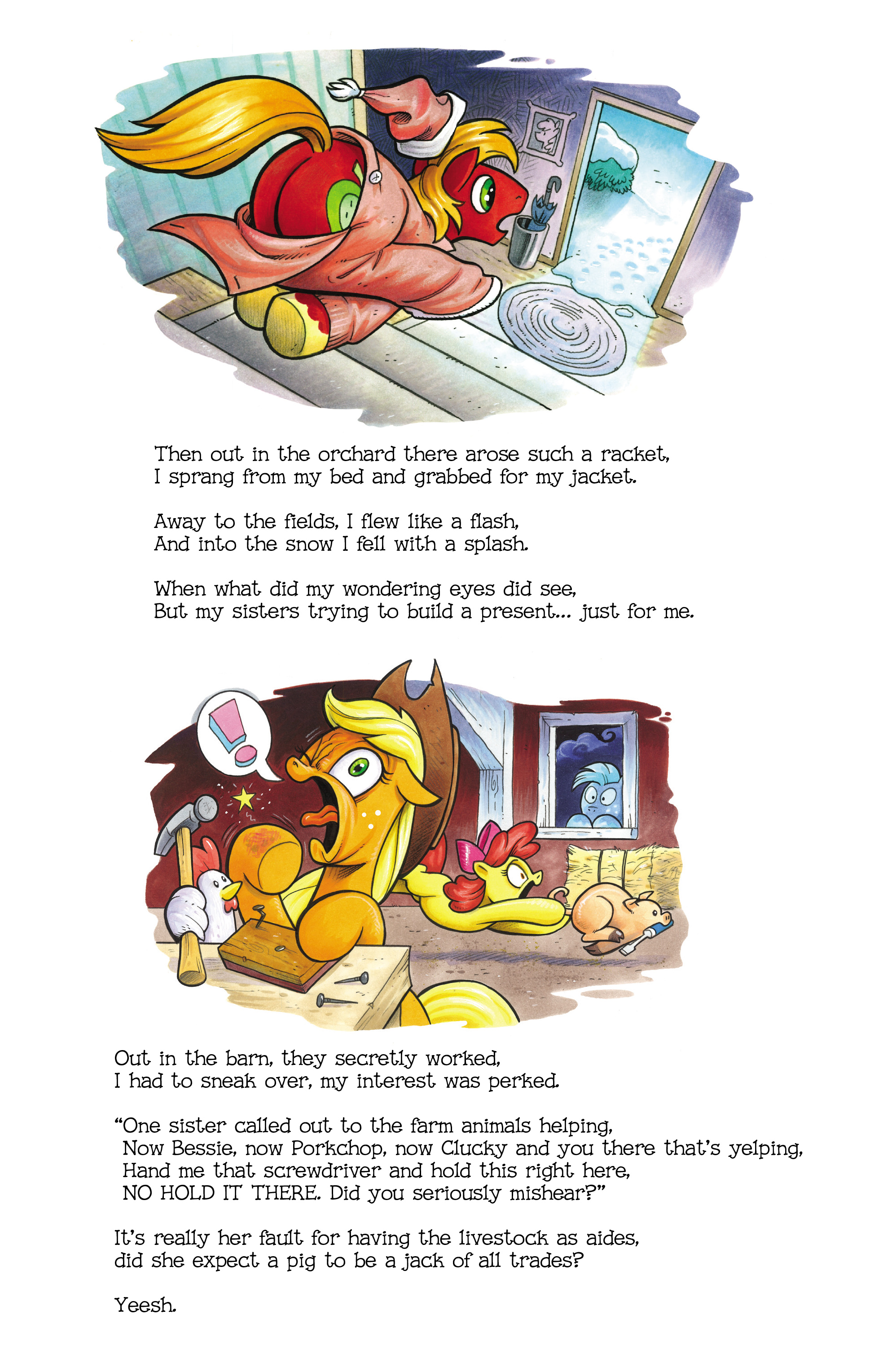 Read online My Little Pony Holiday Special comic -  Issue # Full - 16