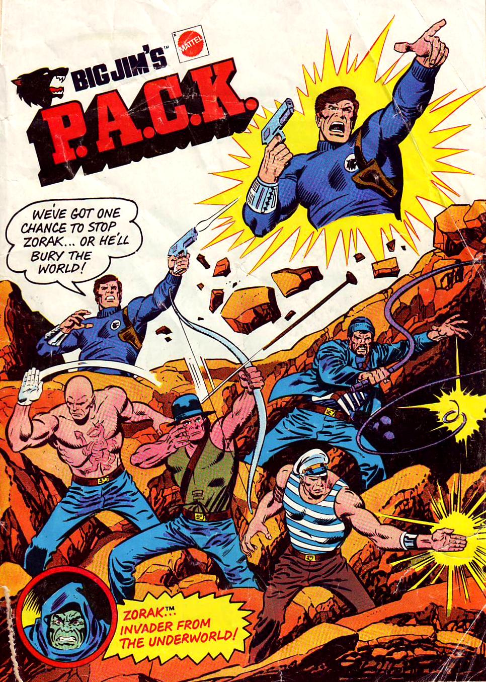 Read online Big Jim's P.A.C.K. comic -  Issue # Full - 1