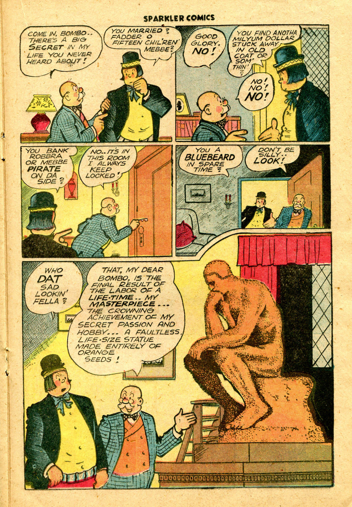 Read online Sparkler Comics comic -  Issue #48 - 21