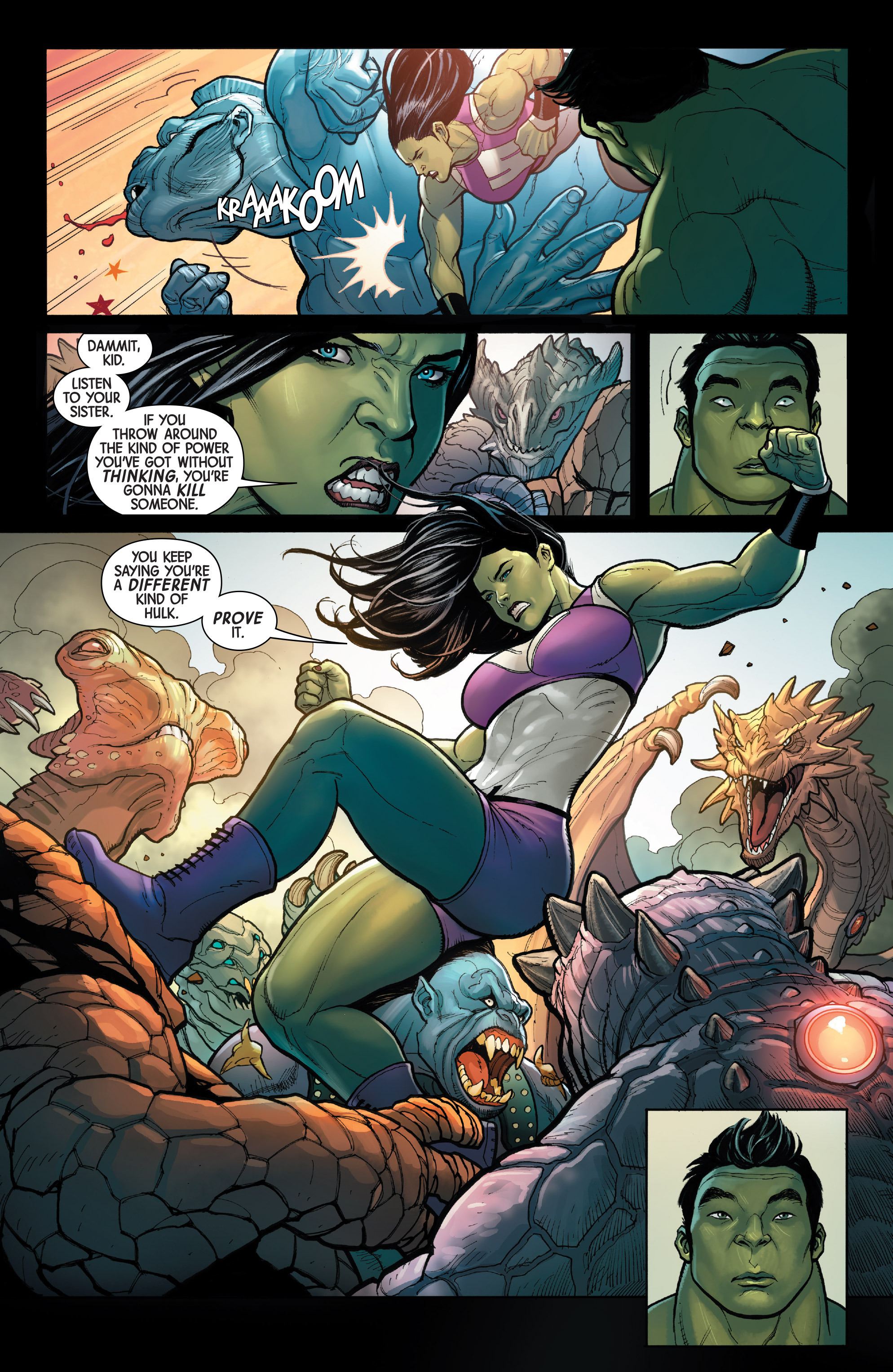 Read online Totally Awesome Hulk comic -  Issue #4 - 19