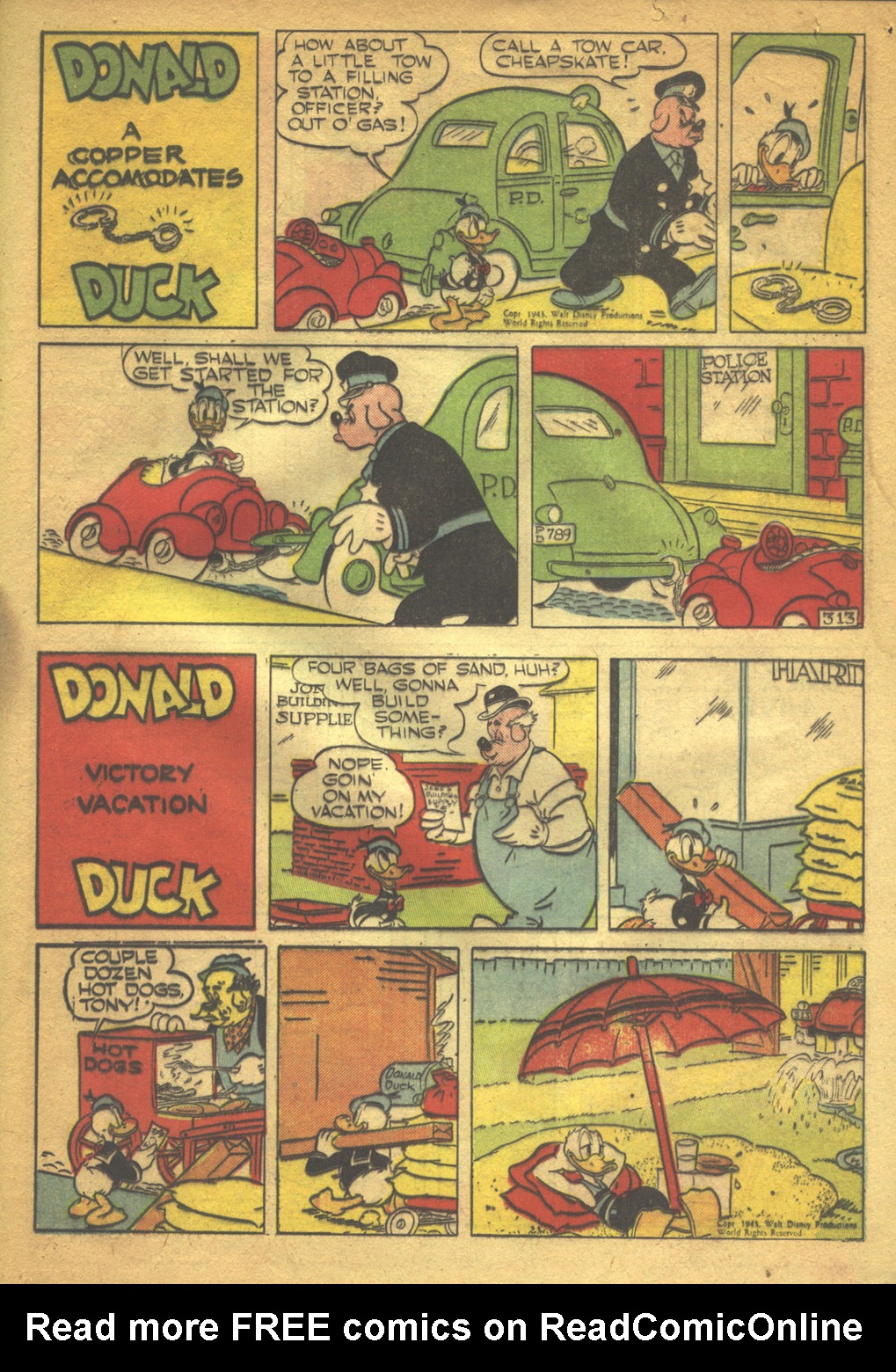 Read online Walt Disney's Comics and Stories comic -  Issue #47 - 37
