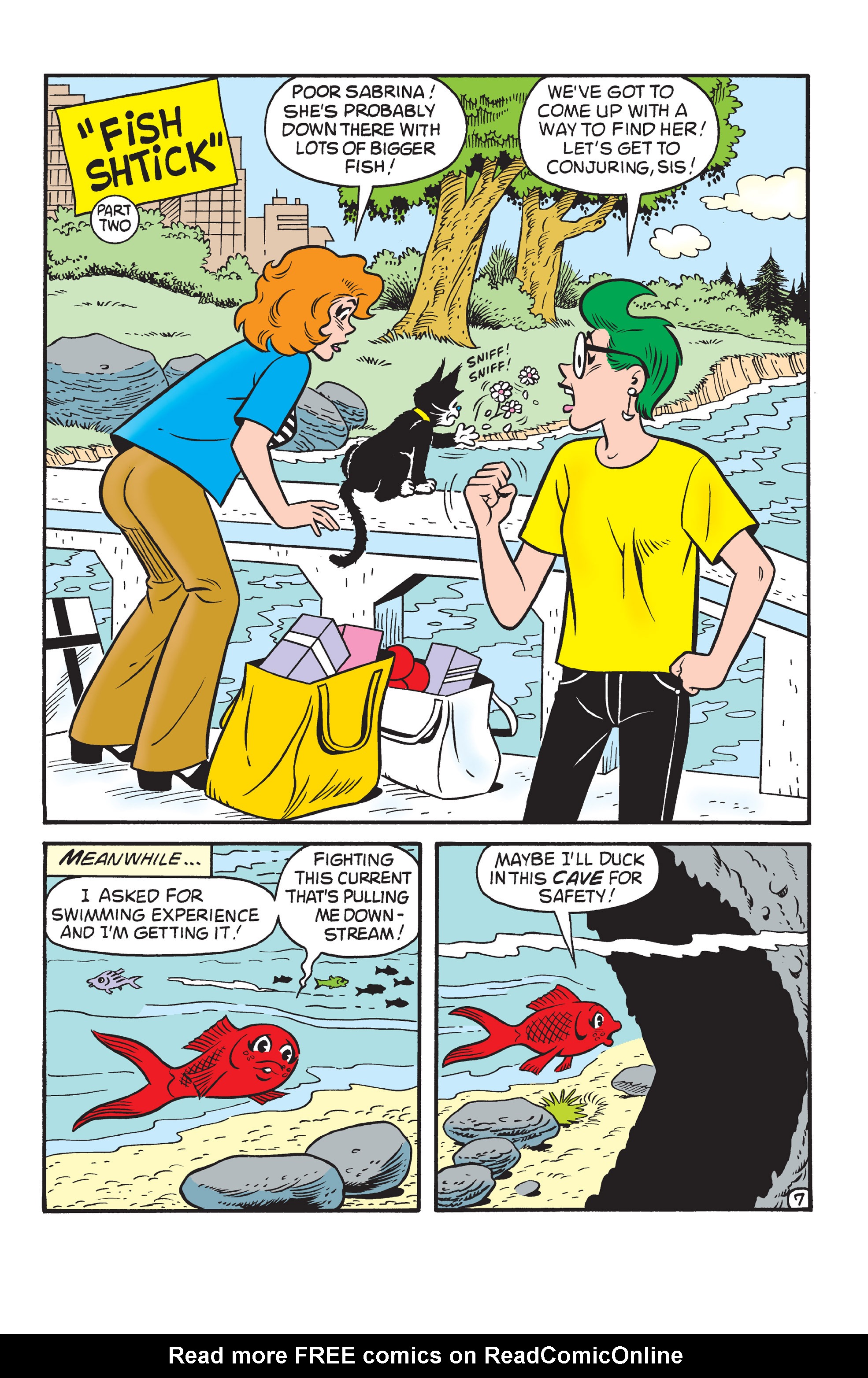 Read online Sabrina the Teenage Witch (1997) comic -  Issue #18 - 8