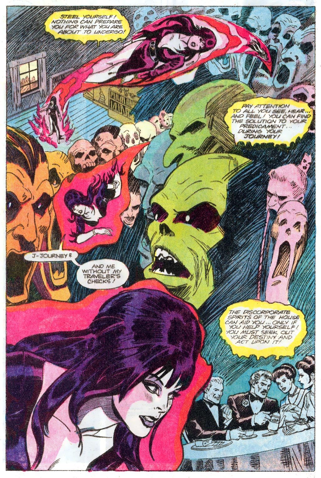 Read online Elvira's House of Mystery comic -  Issue #1 - 6