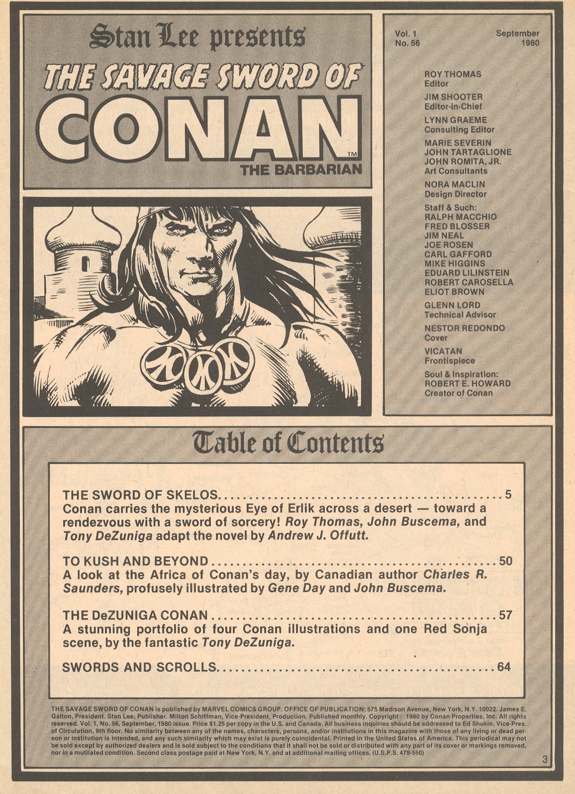 Read online The Savage Sword Of Conan comic -  Issue #56 - 3
