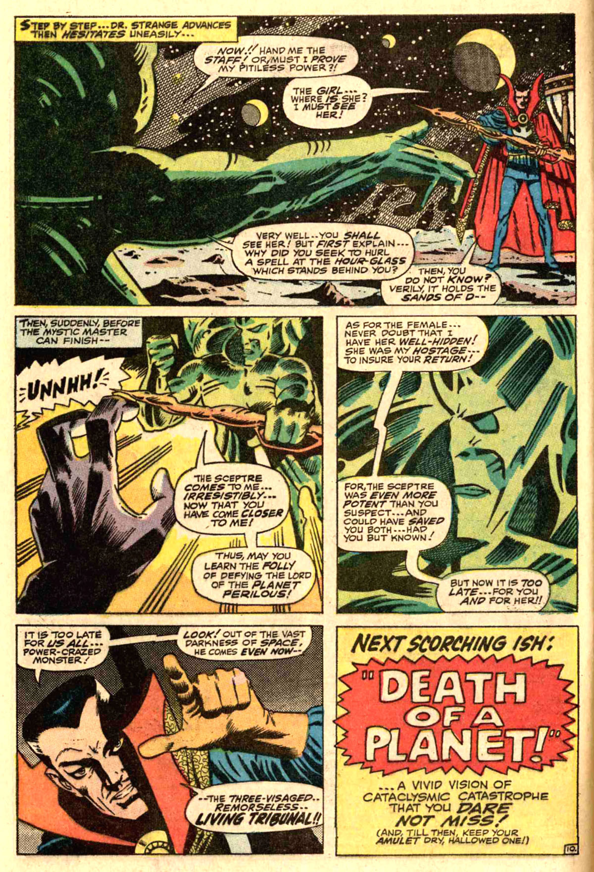 Read online Marvel Masterworks: Doctor Strange comic -  Issue # TPB 2 - 213