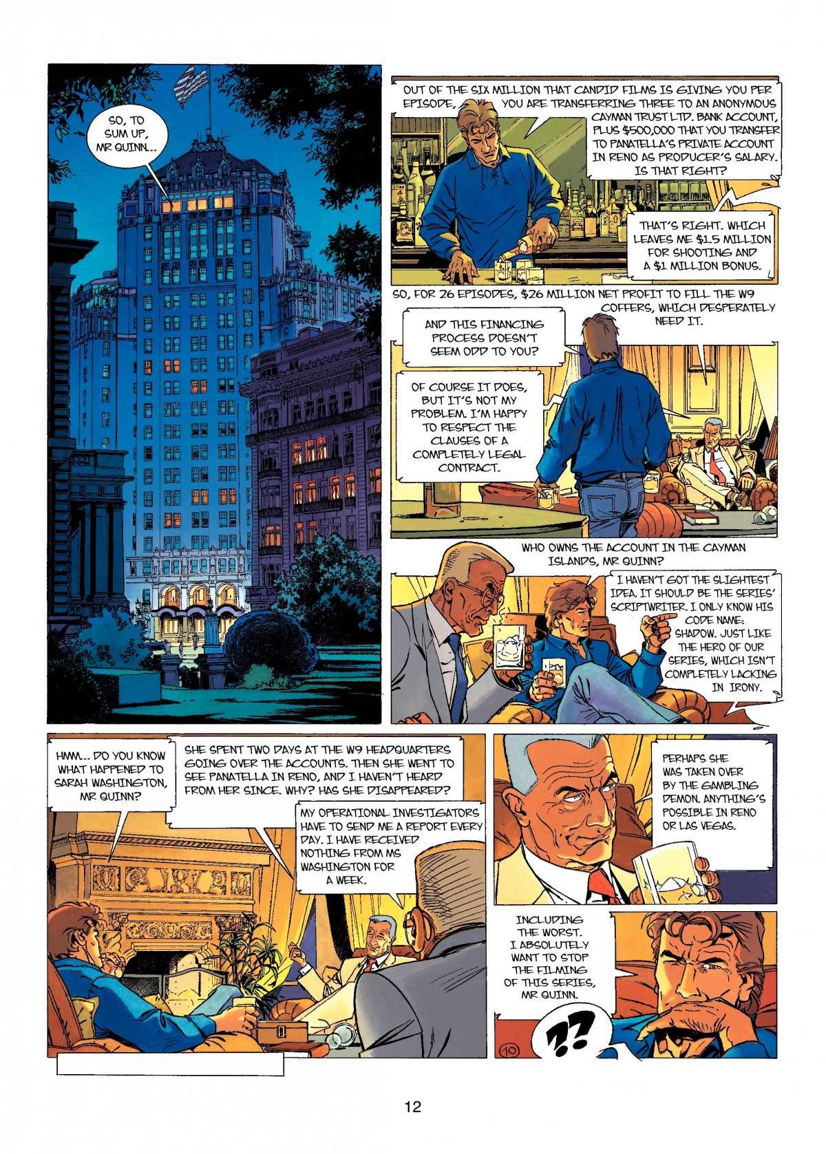 Read online Largo Winch comic -  Issue # TPB 7 - 14