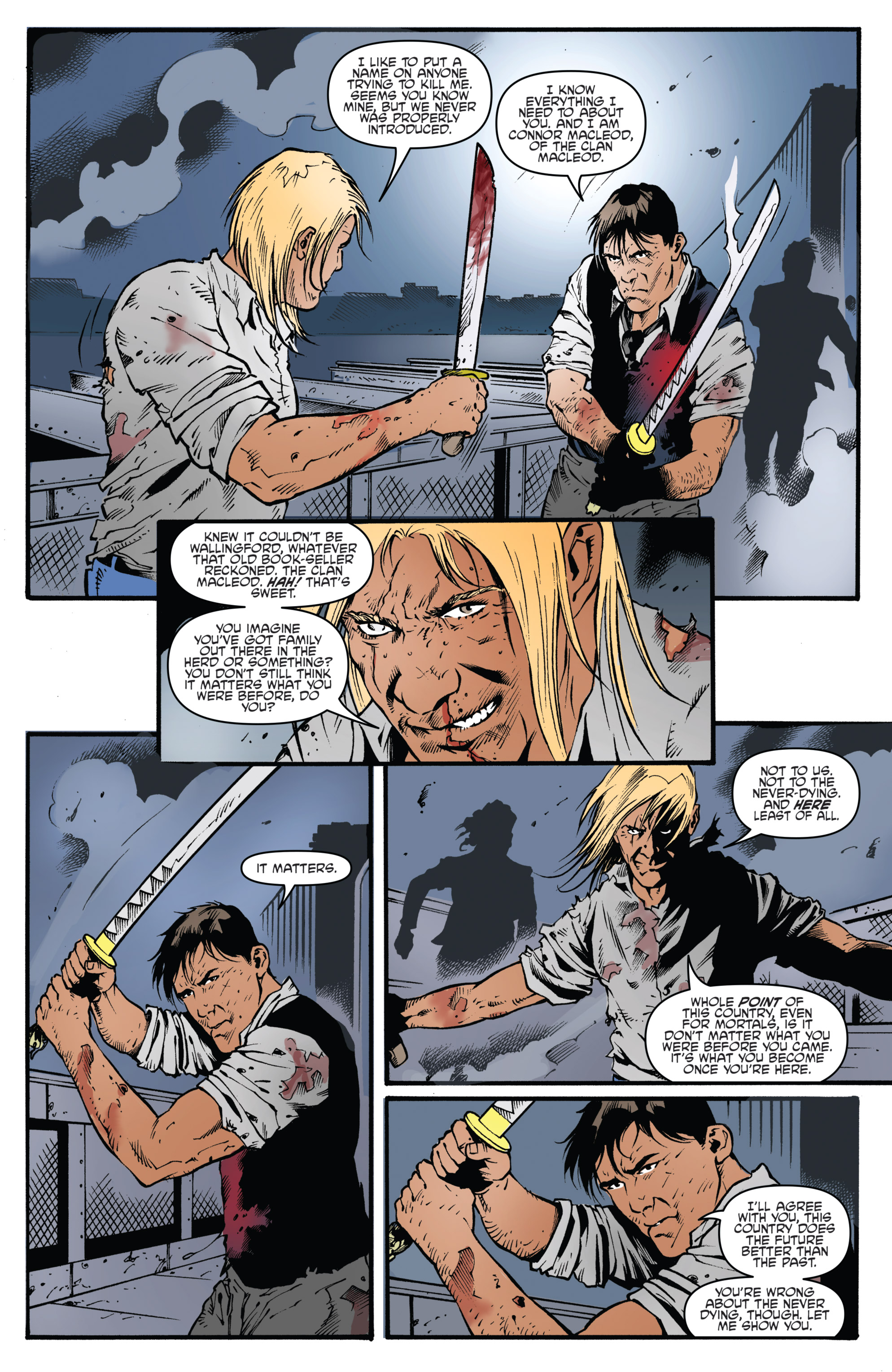 Read online Highlander: The American Dream comic -  Issue #4 - 7