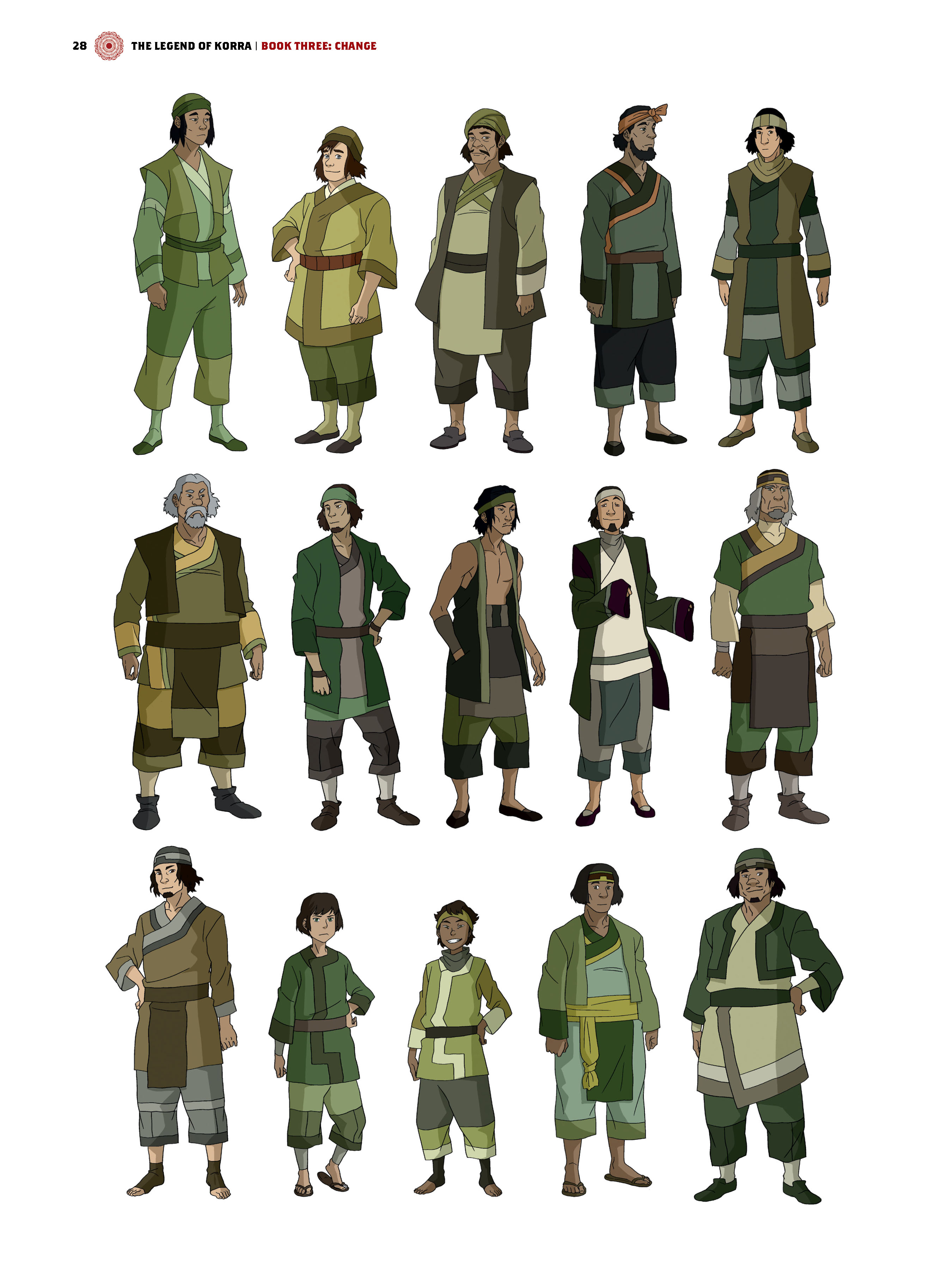 Read online The Legend of Korra: The Art of the Animated Series comic -  Issue # TPB 3 - 29