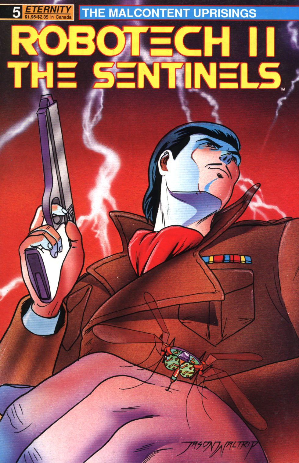 Read online Robotech II: The Sentinels - The Malcontent Uprisings comic -  Issue #5 - 1
