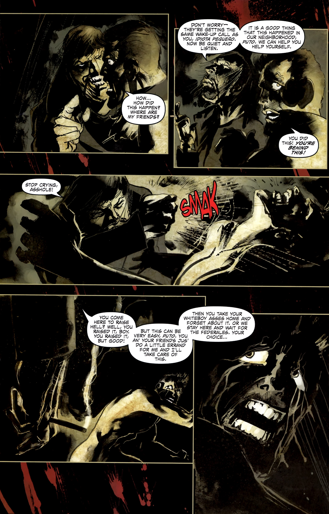 Read online Machete comic -  Issue # Full - 8