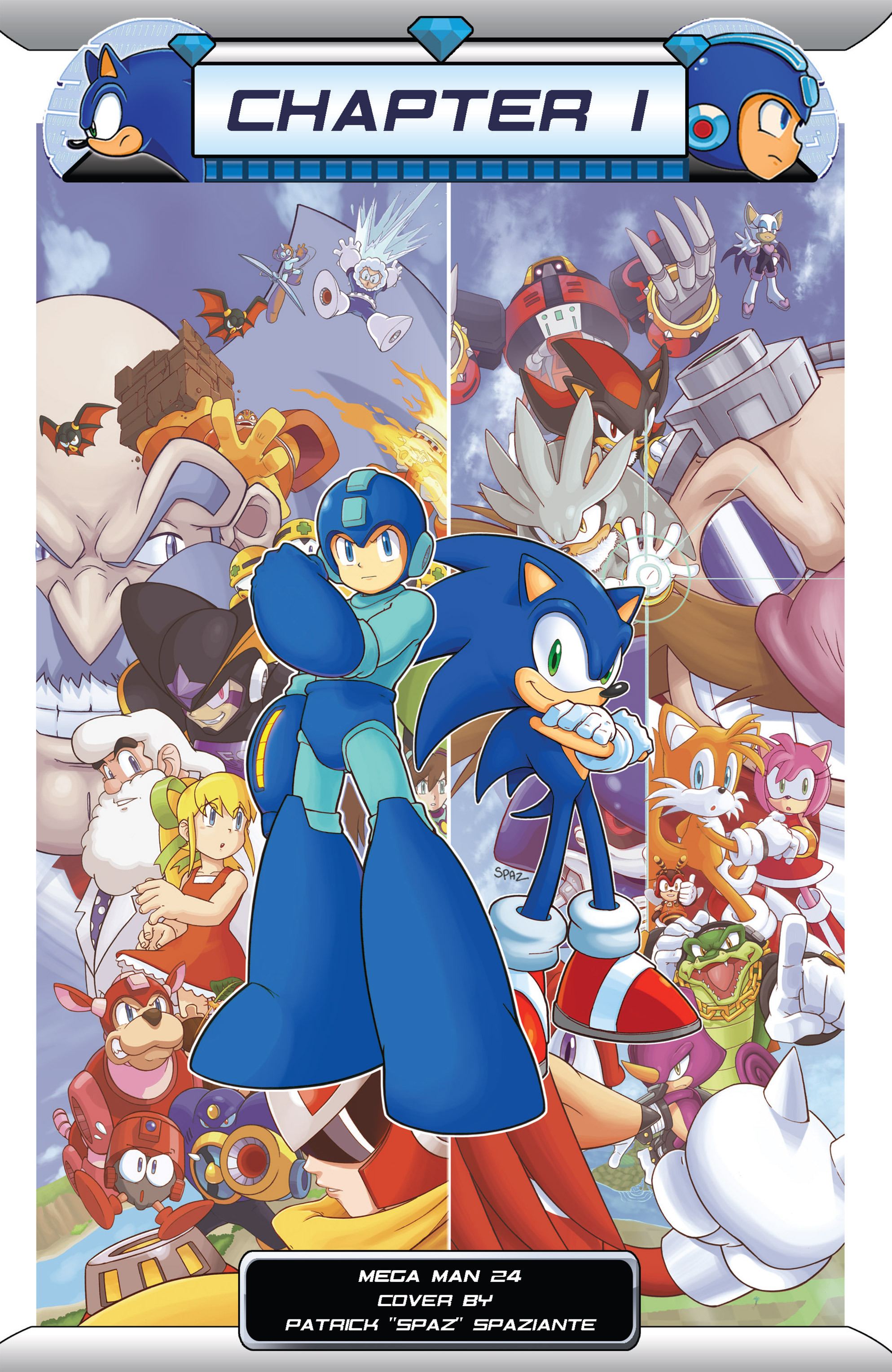 Read online Sonic Mega Man Worlds Collide comic -  Issue # Vol 1 - 7