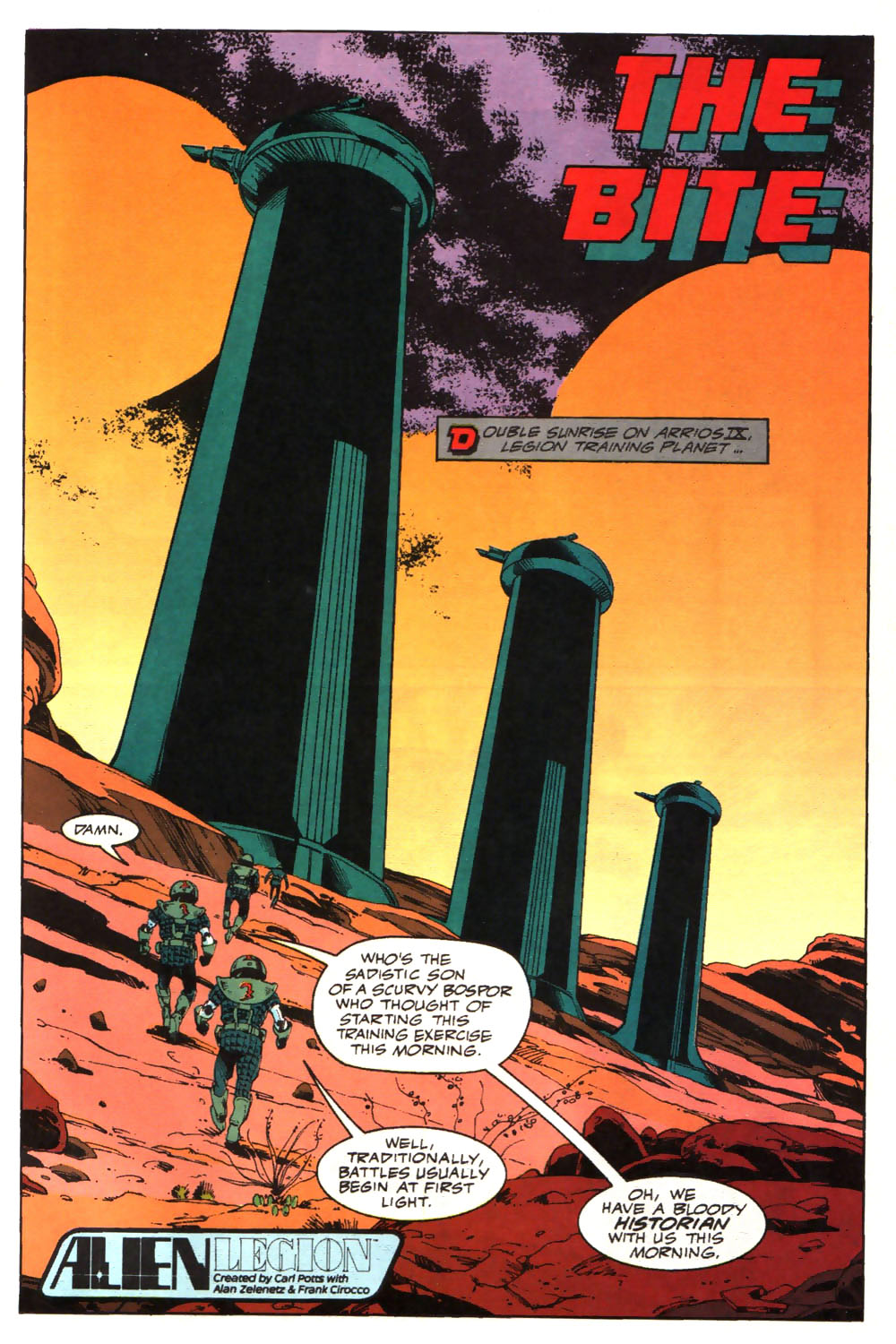 Read online Alien Legion (1987) comic -  Issue #7 - 3