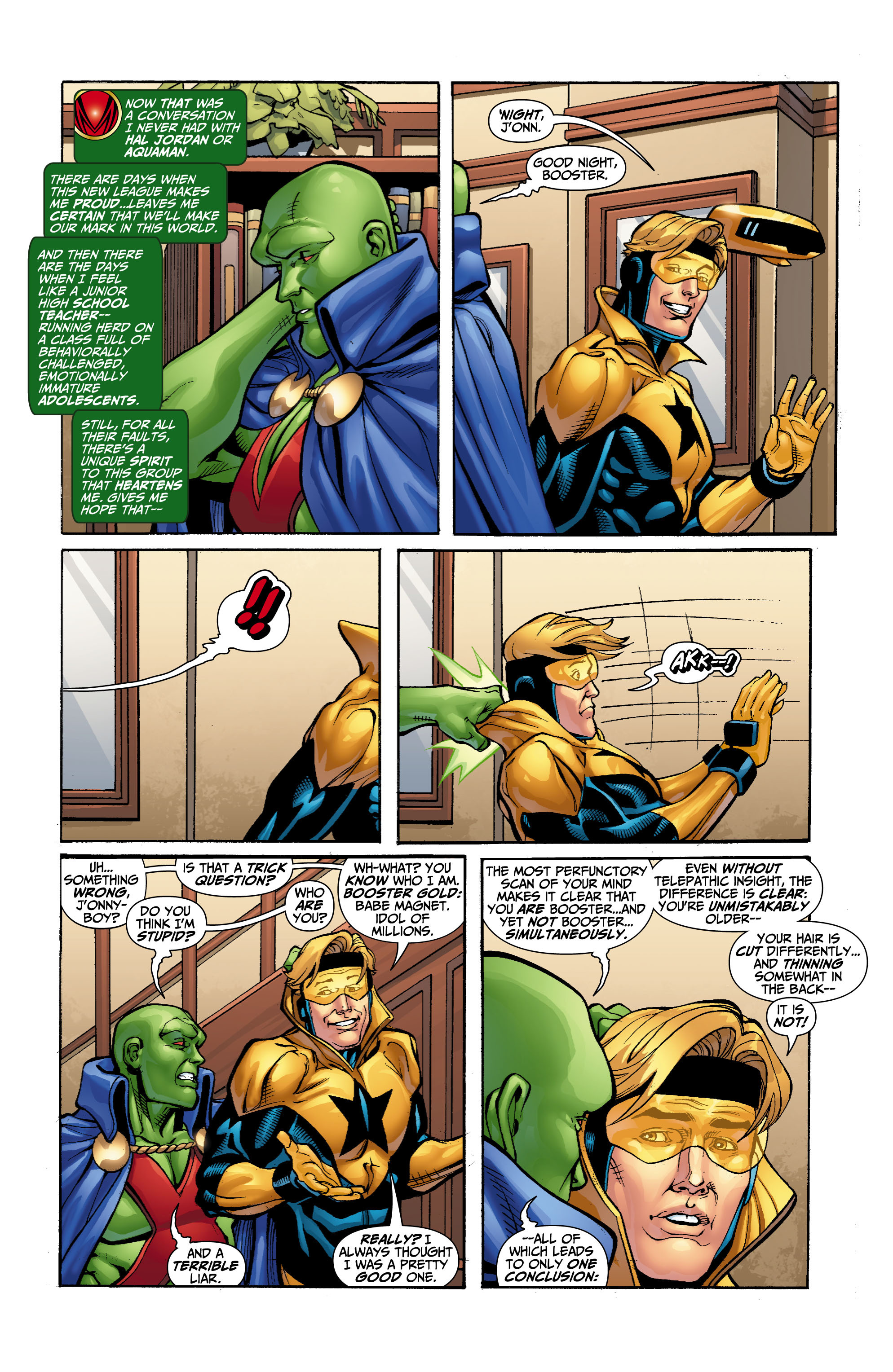 Read online Booster Gold (2007) comic -  Issue #33 - 12
