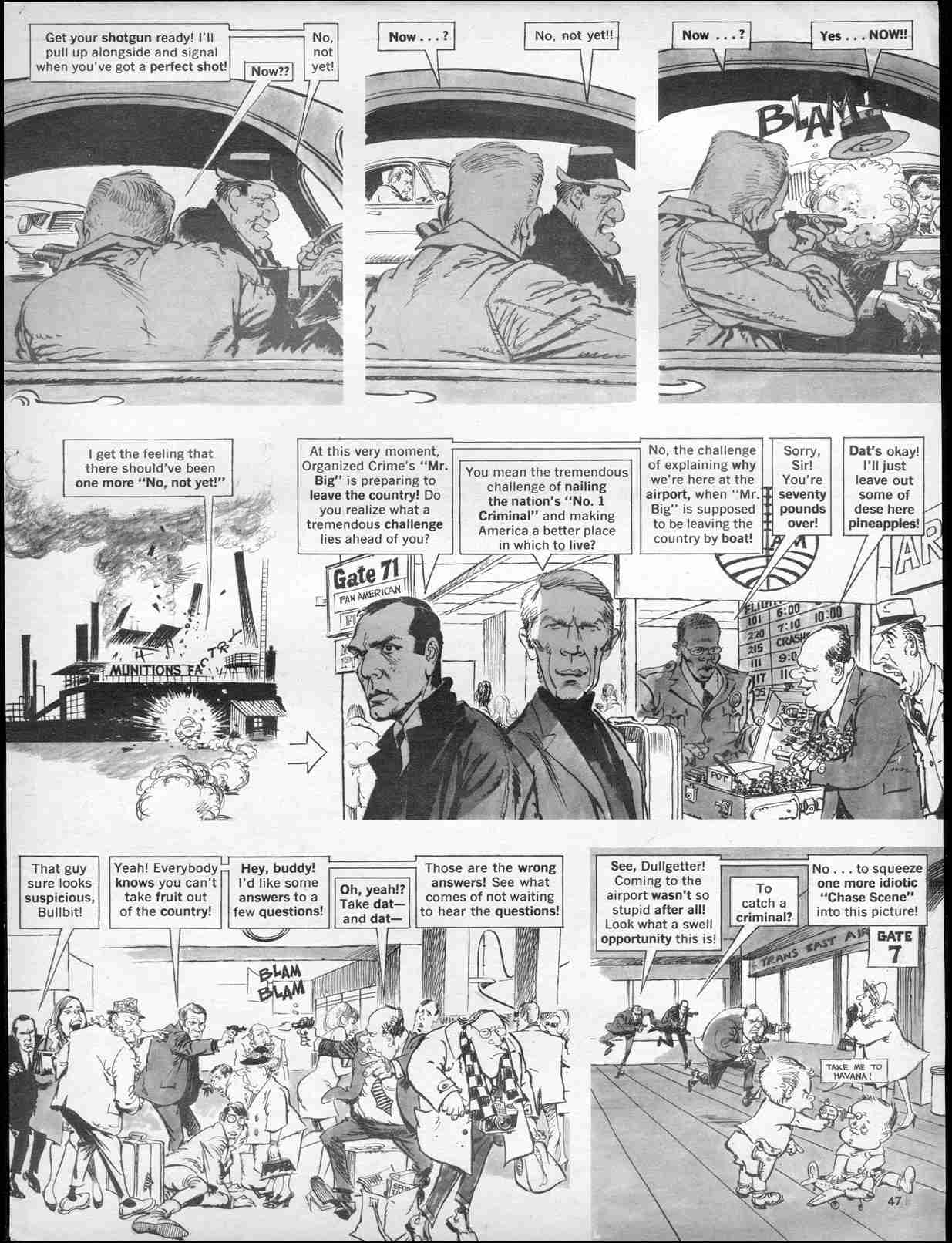 Read online MAD comic -  Issue #127 - 49