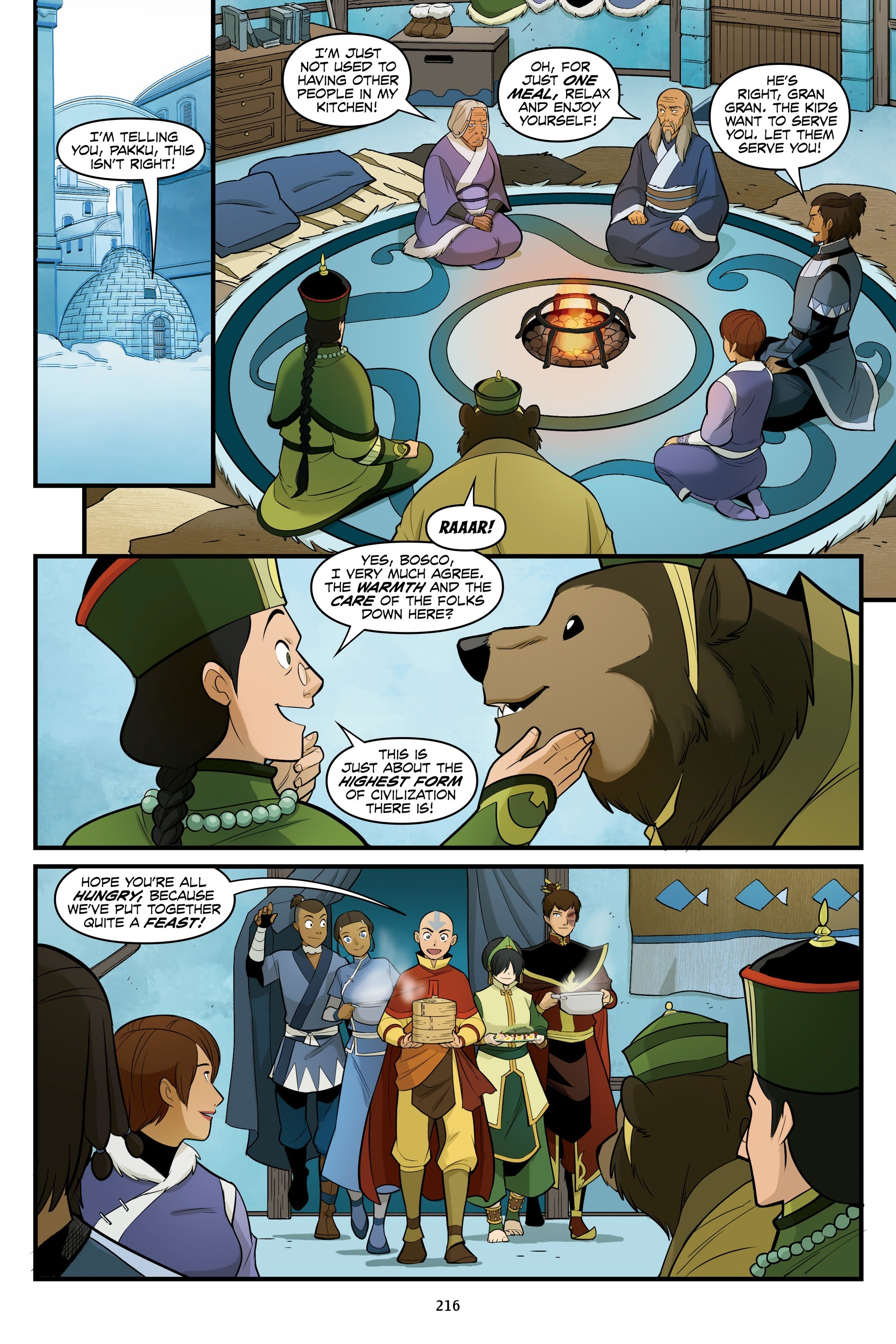 Read online Avatar: The Last Airbender--North and South Omnibus comic -  Issue # TPB (Part 3) - 11