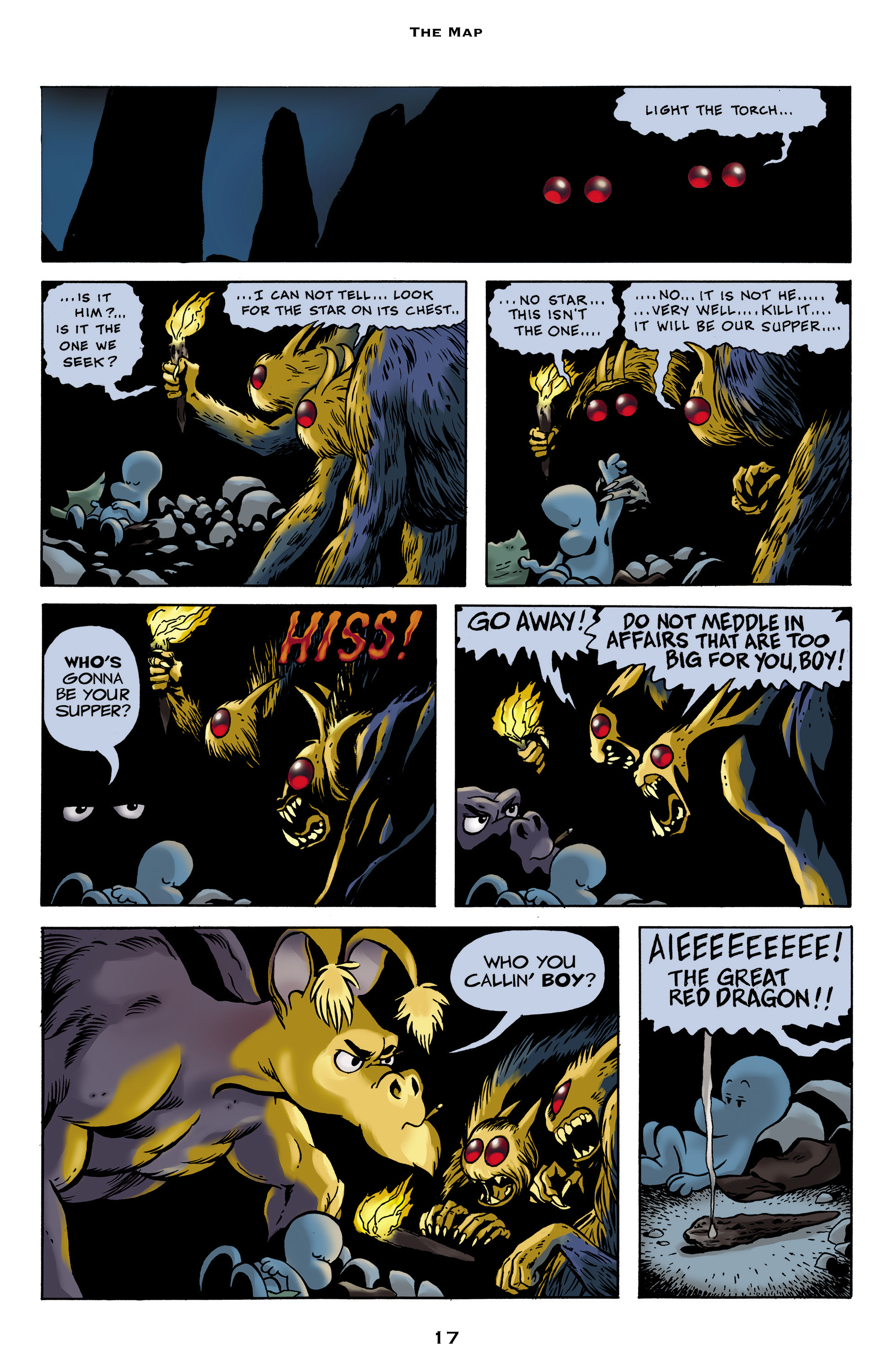 Read online Bone: Out From Boneville comic -  Issue # TPB - 17