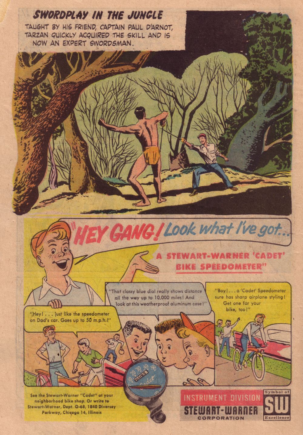 Read online Tarzan (1948) comic -  Issue #105 - 34