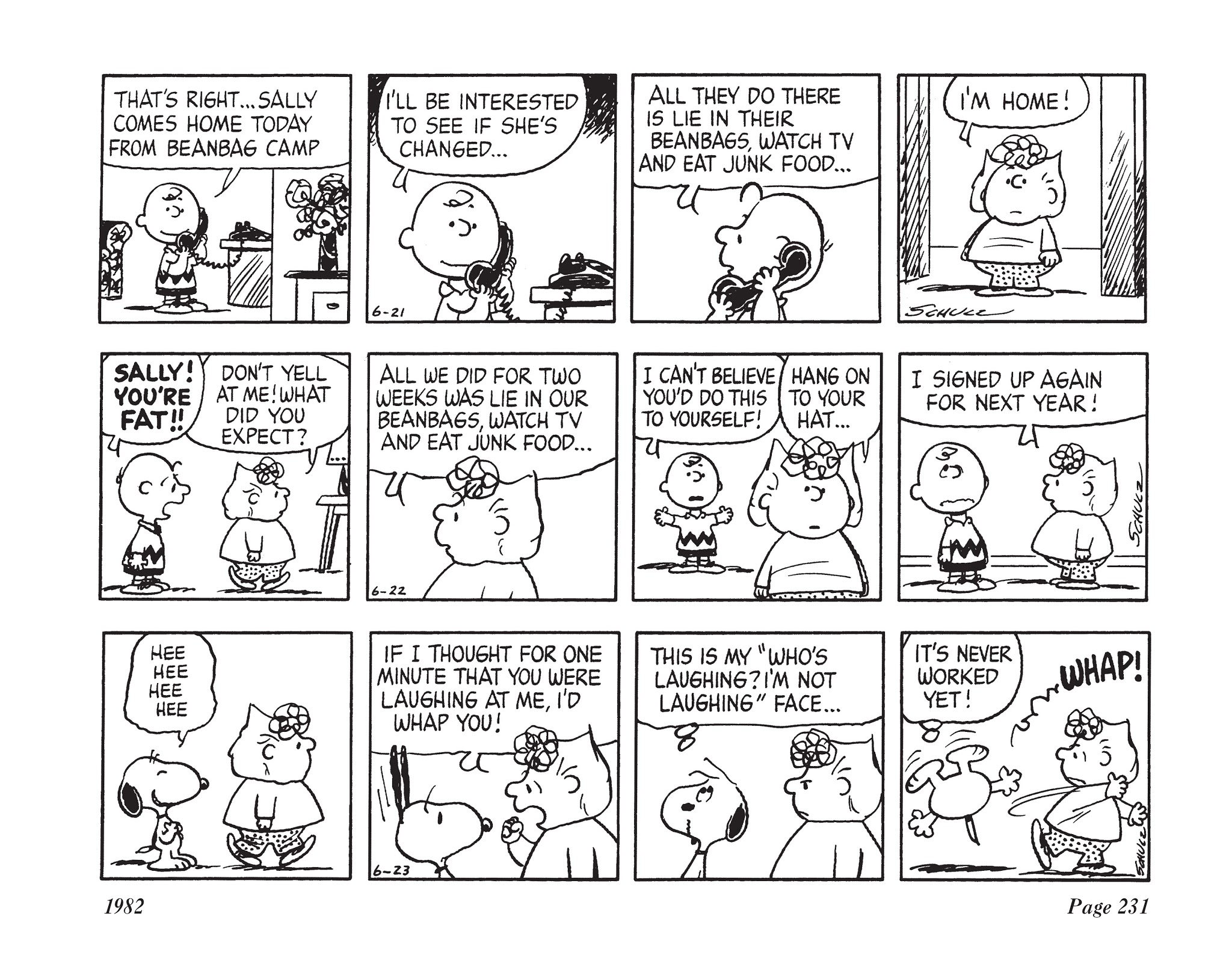 Read online The Complete Peanuts comic -  Issue # TPB 16 - 249