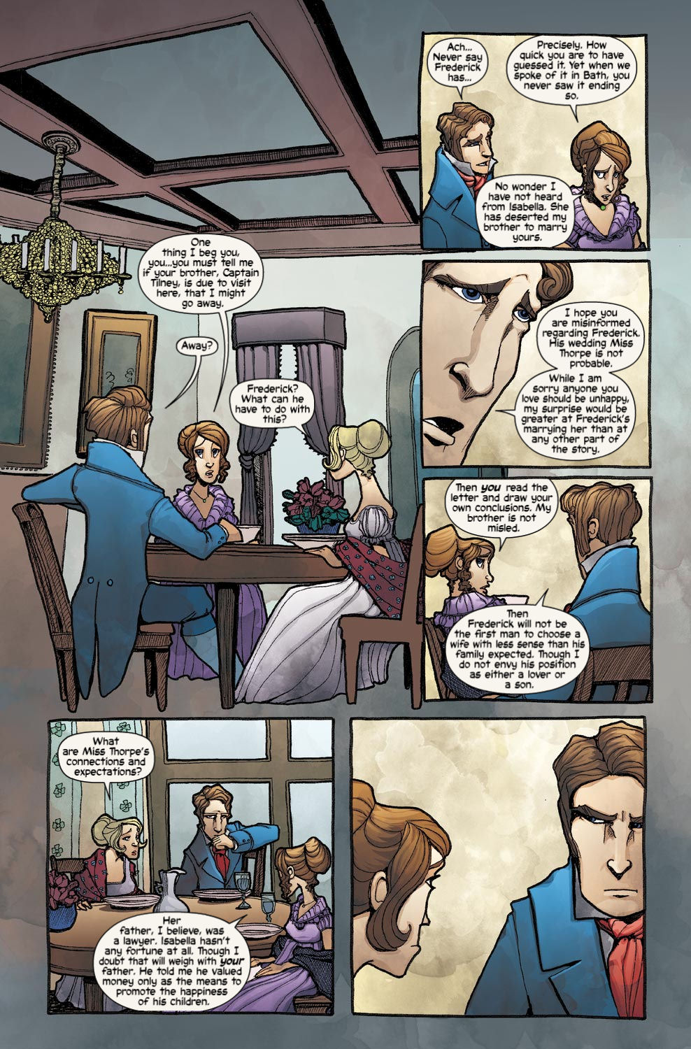 Read online Northanger Abbey comic -  Issue #5 - 5